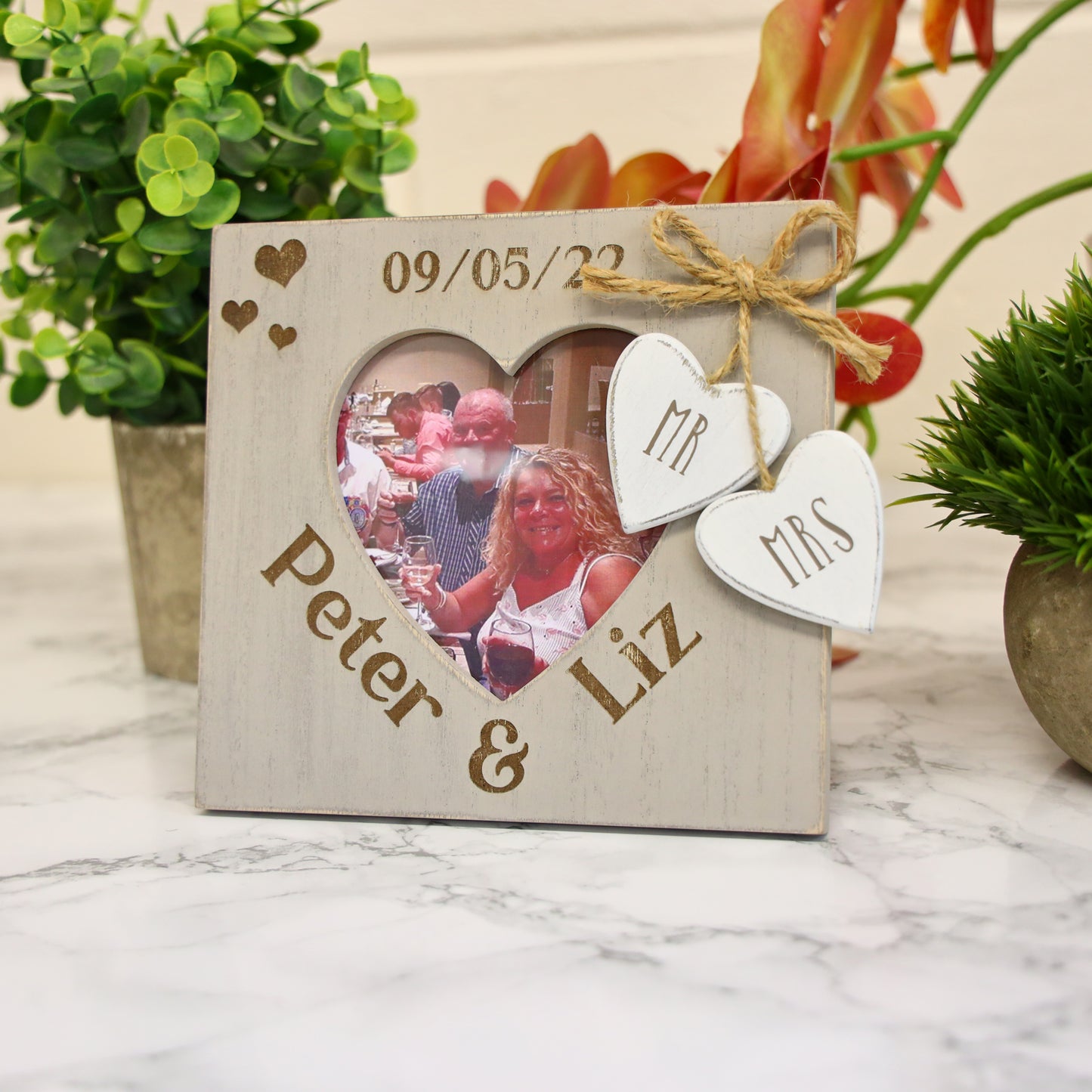 Personalised Engraved Wedding Day Photo Frame Gift - Always Looking Good -