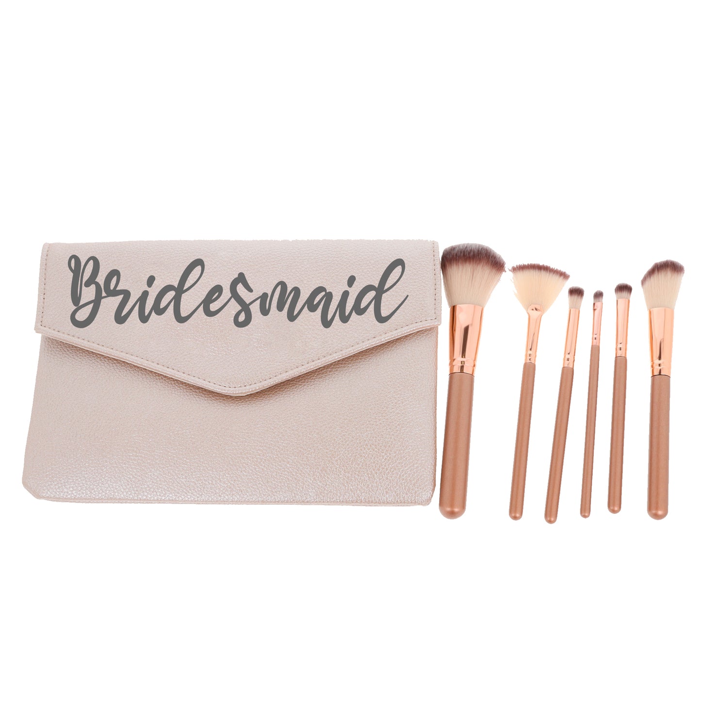 Personalised Cosmetic Case Filled With Make Up Brushes Gift Set - Always Looking Good -