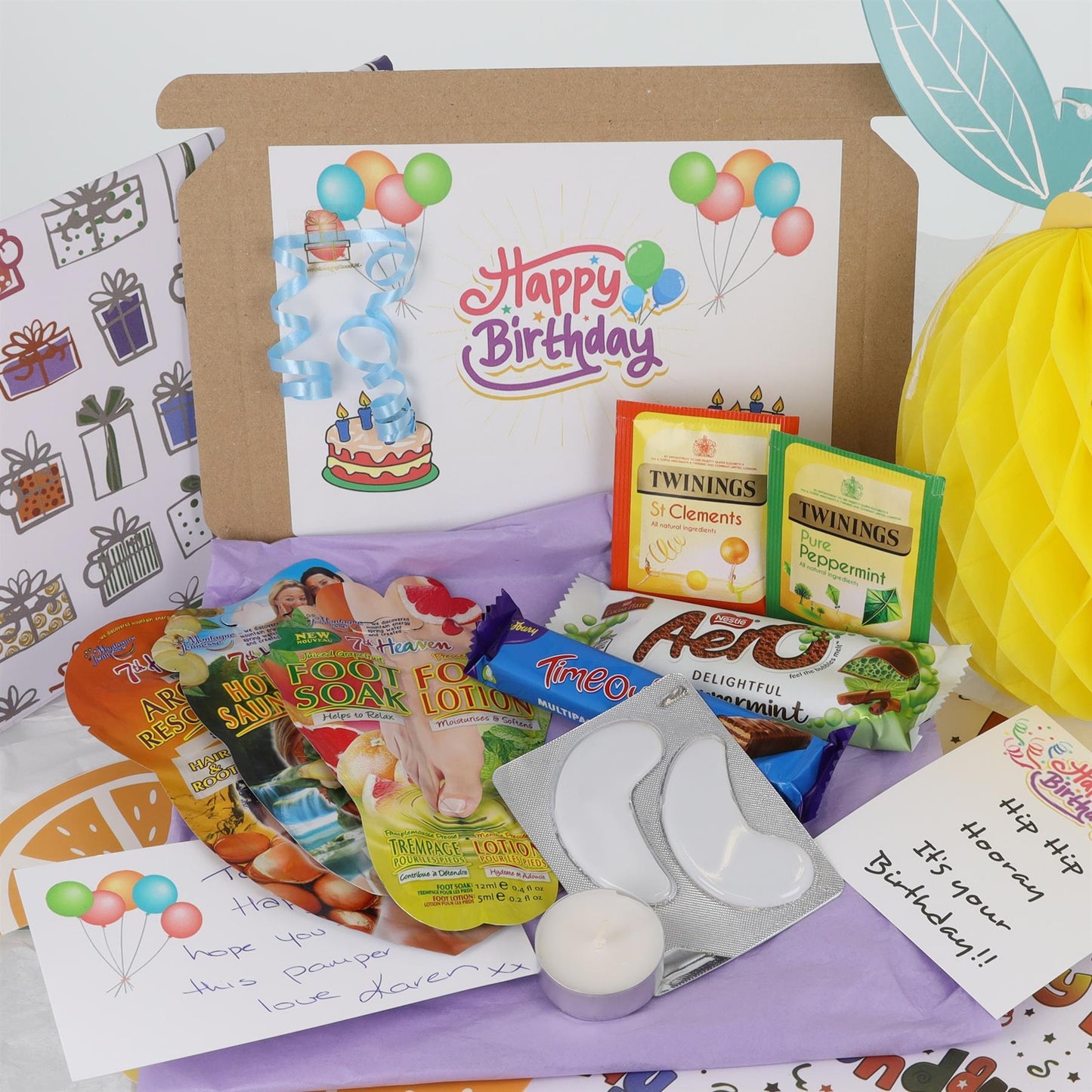 Wellness Hampers Self Care Treat Box Letterbox Gift
- Always Looking Good -