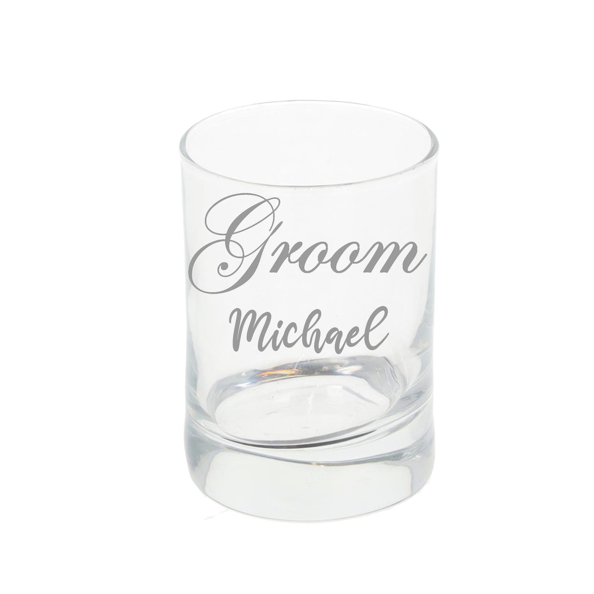 Personalised Engraved Bride & Groom Shot Glass Set - Always Looking Good -