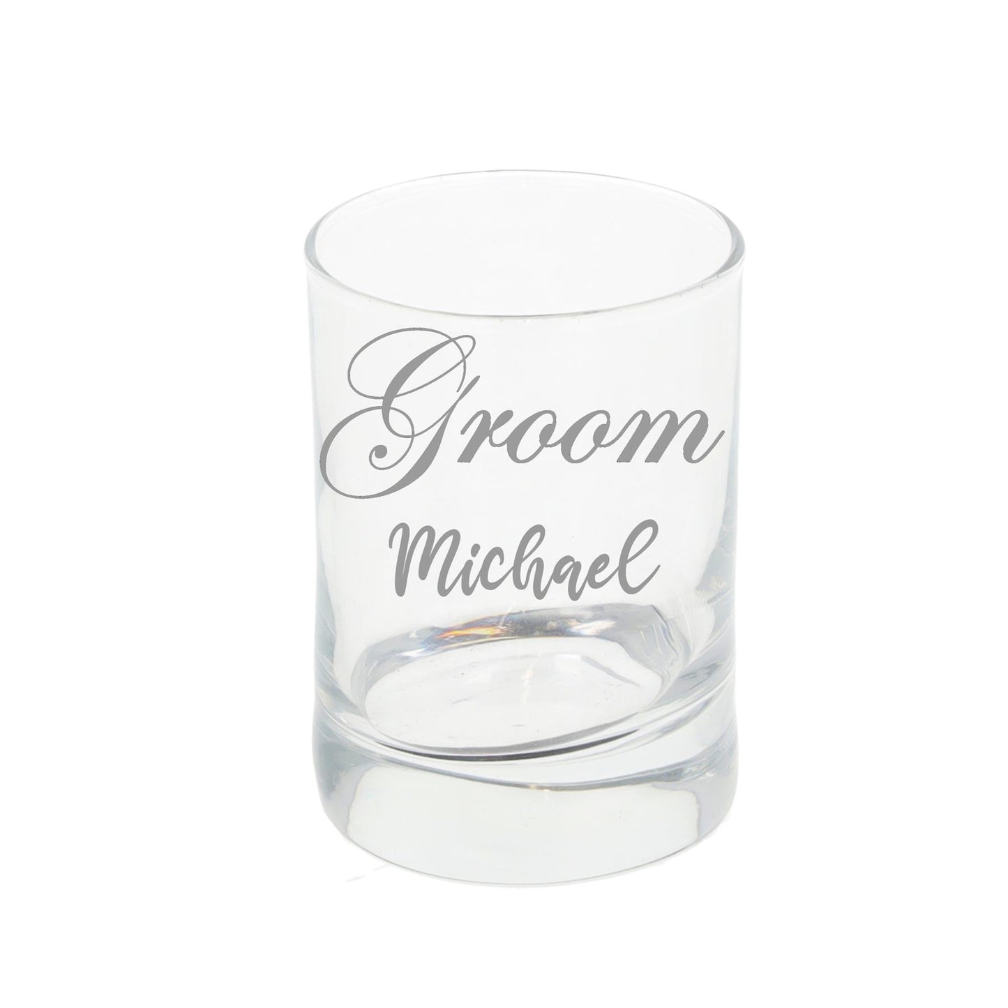 Personalised Engraved Bride & Groom Shot Glass Set - Always Looking Good -