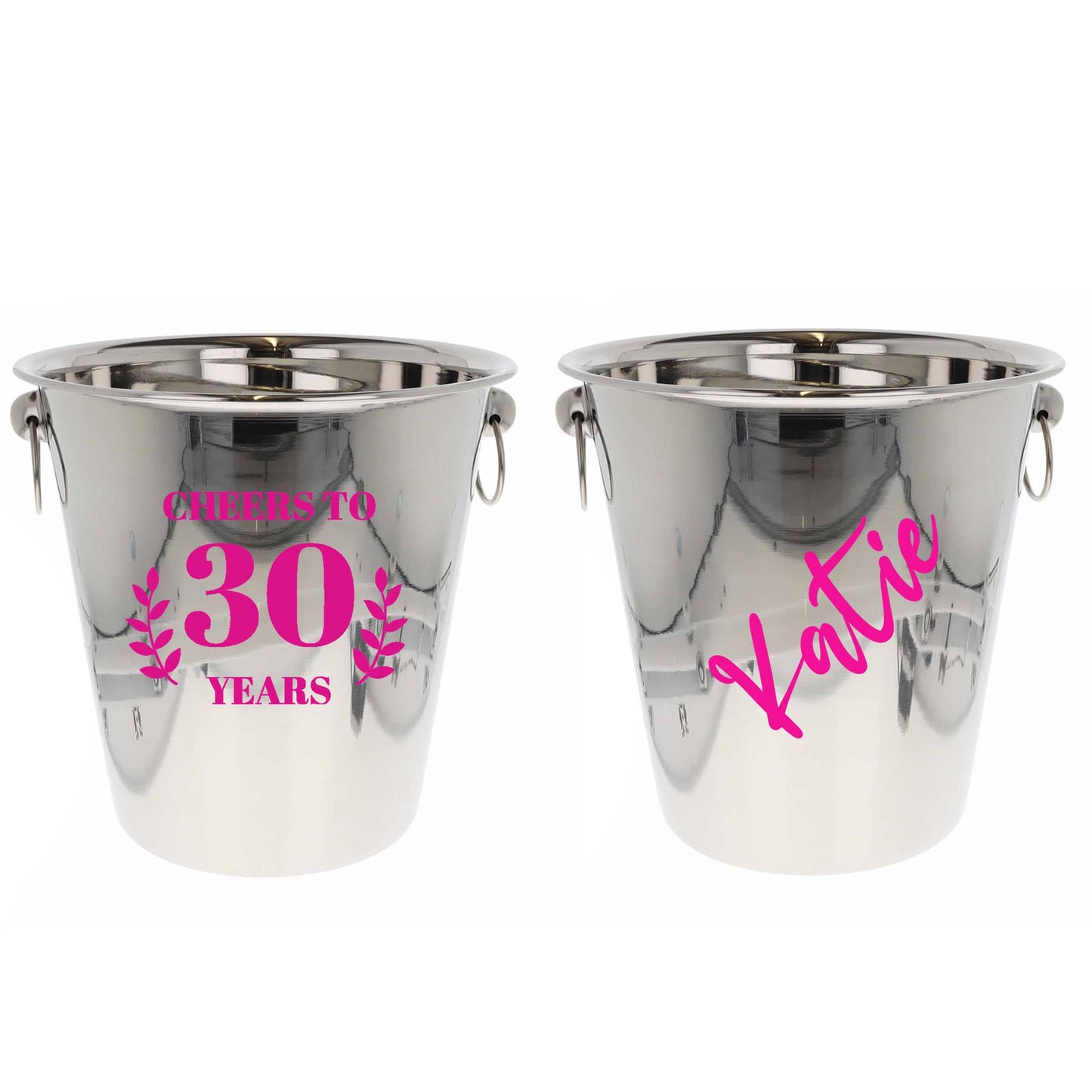Personalised 30th Birthday Ice Bucket Gift with Name - Always Looking Good -