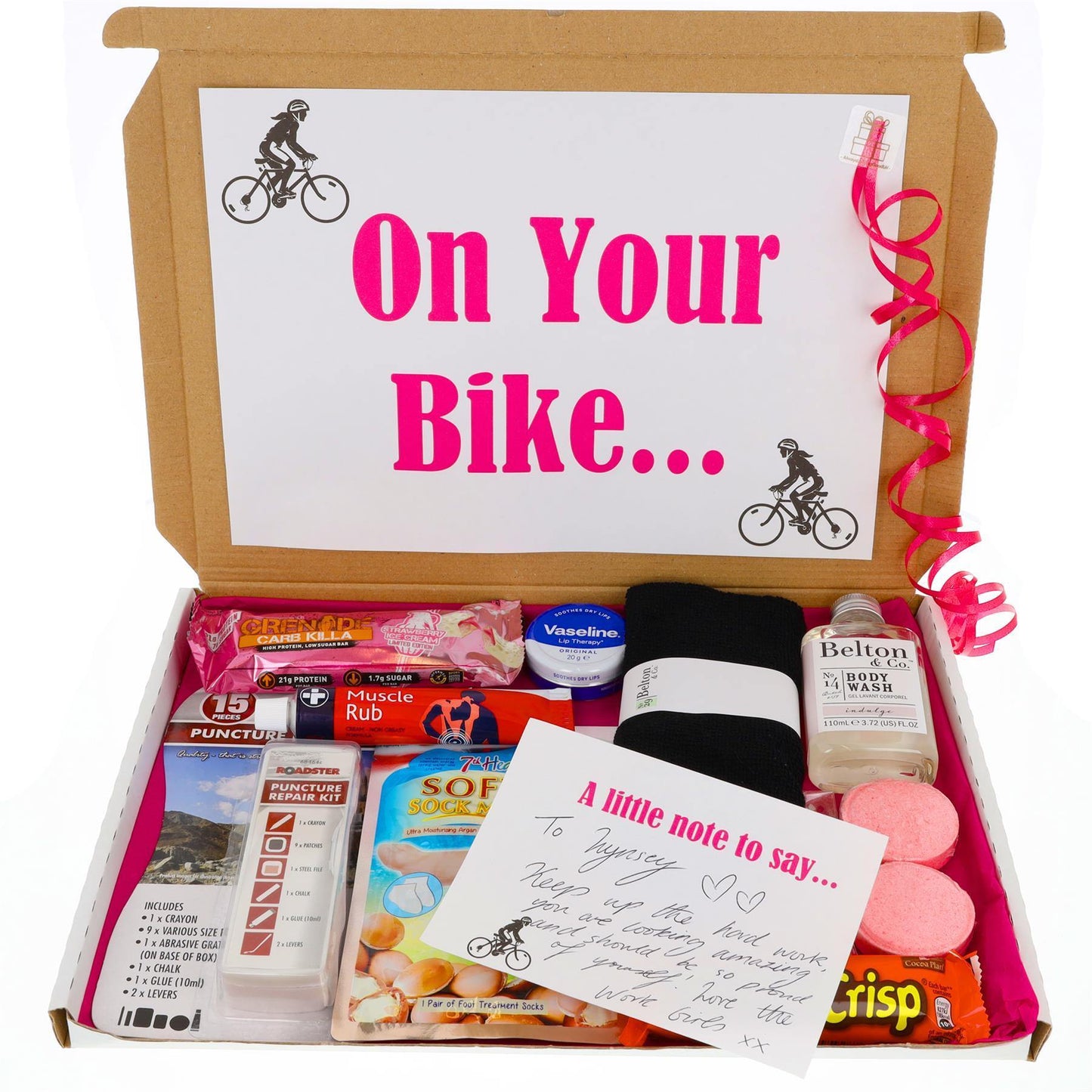 Cycling Lover Cycle Letterbox Gift | Bike Accessories Kit | Fitness & Cyclist - Always Looking Good -