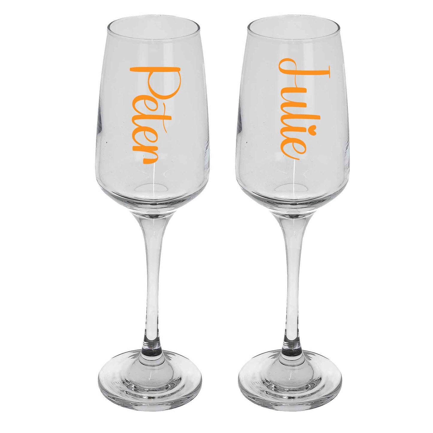 Silver Wedding Anniversary Gift - Personalised Champagne Glasses With Ice Bucket - Always Looking Good -