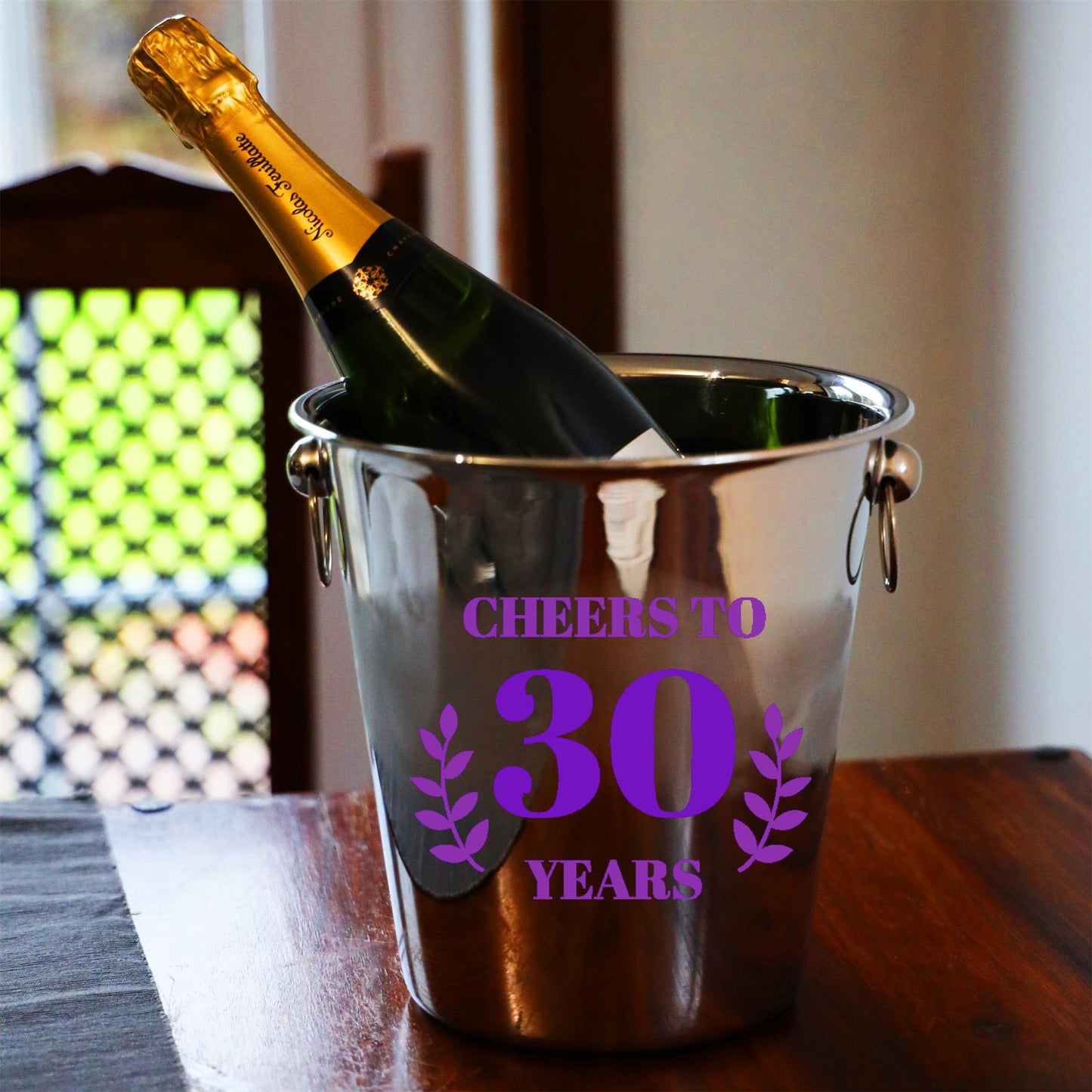 Personalised 30th Birthday Ice Bucket Gift with Name - Always Looking Good -