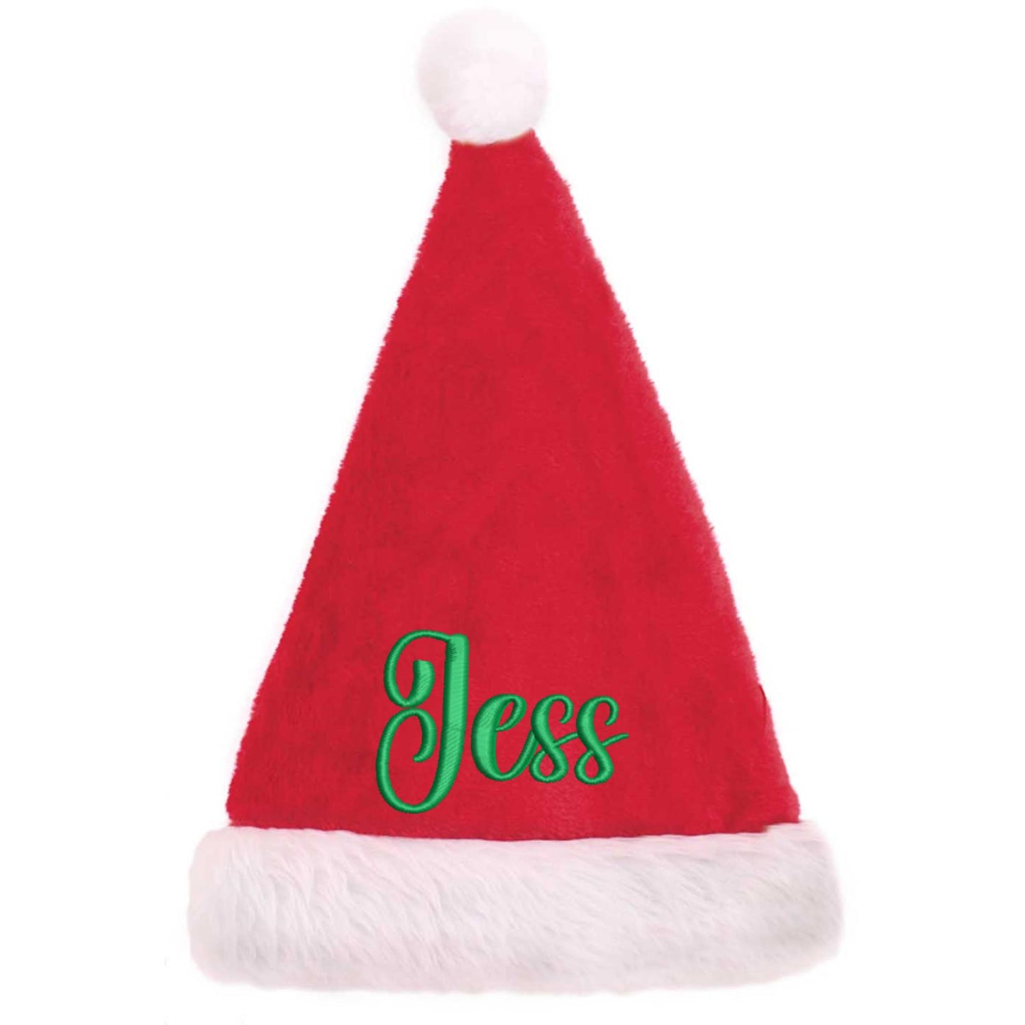 Personalised Embroidered Plush Santa Hat - Always Looking Good -
