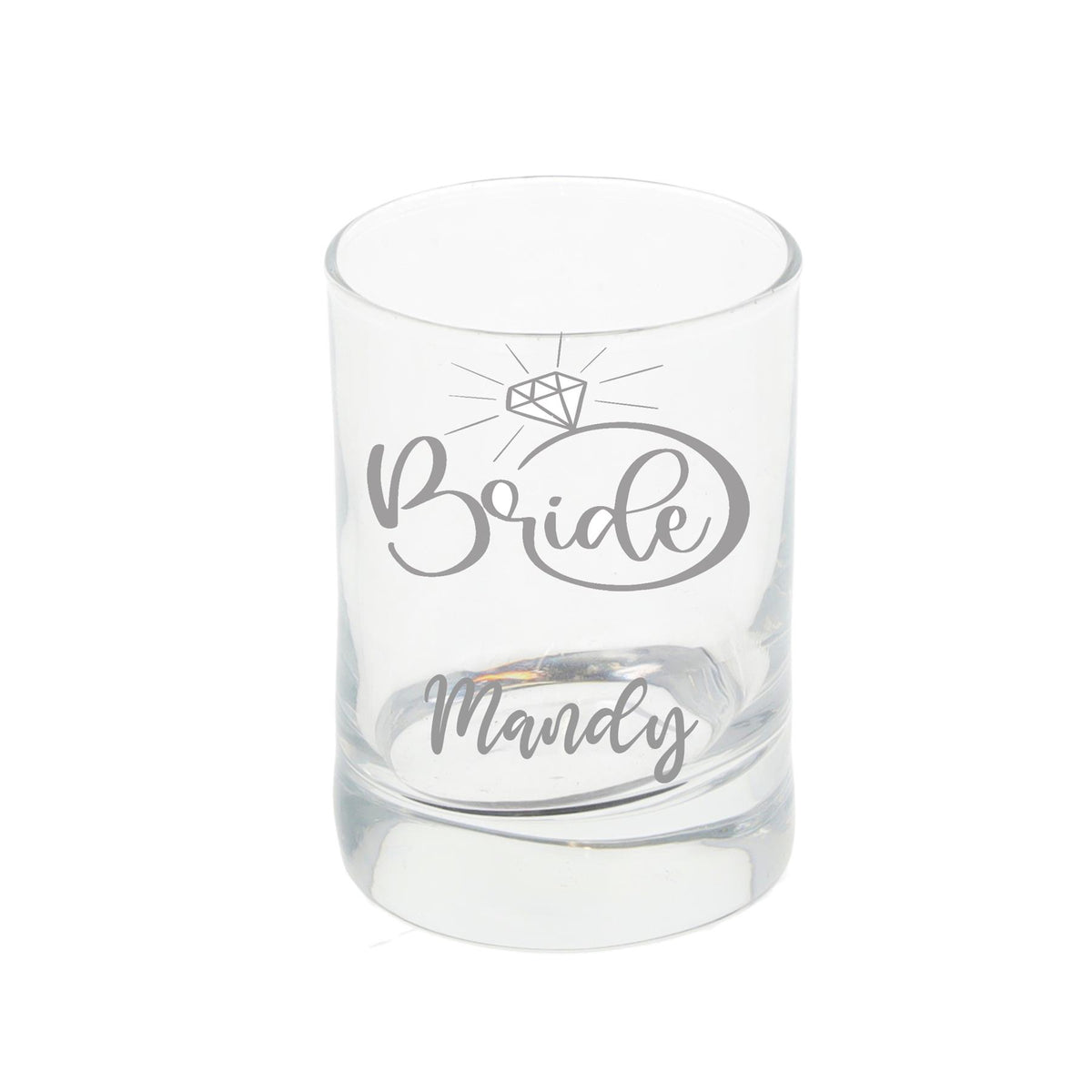 Personalised Engraved Bride & Groom Shot Glass Set - Always Looking Good -