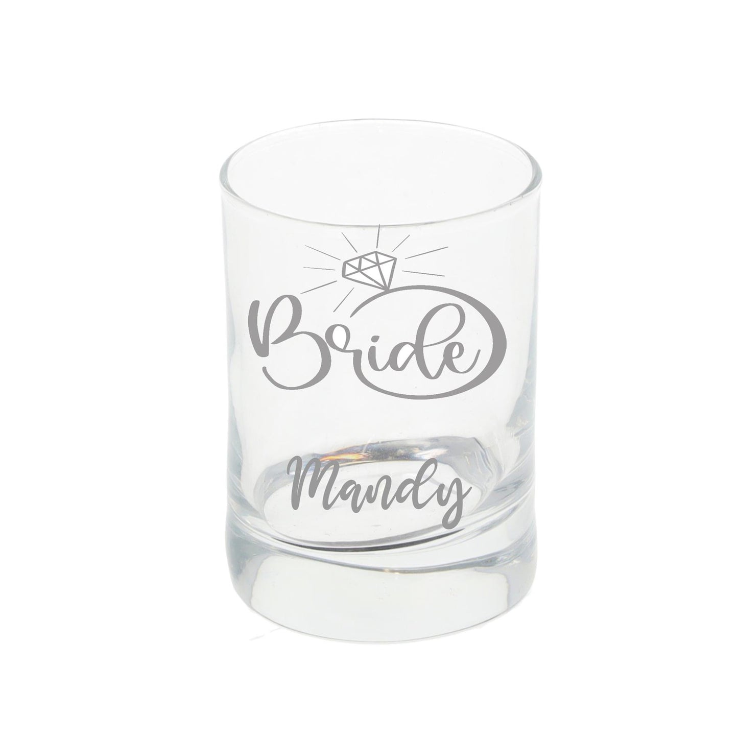 Personalised Engraved Bride & Groom Shot Glass Set - Always Looking Good -