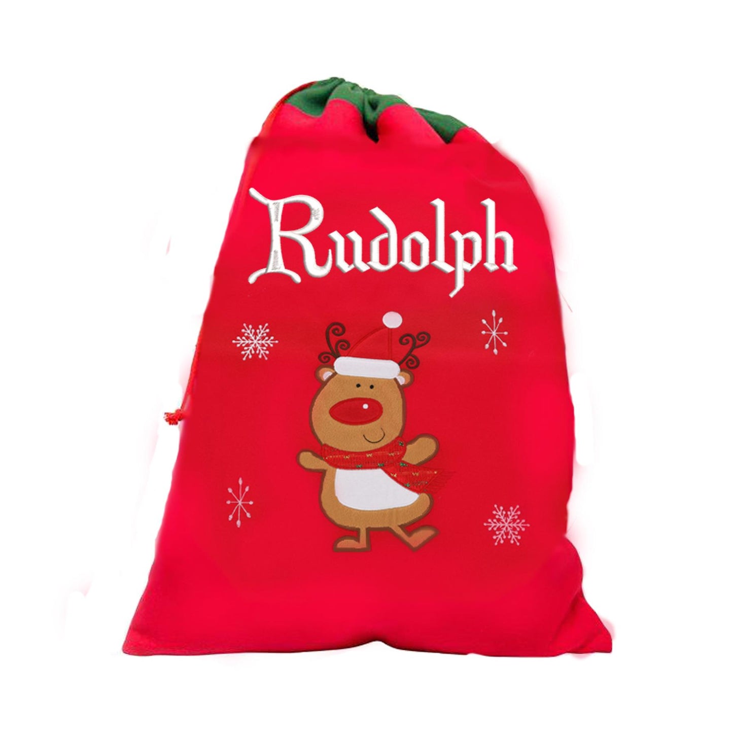 Personalised Embroidered Large Christmas Red Santa Sack and/or Stocking - Always Looking Good -