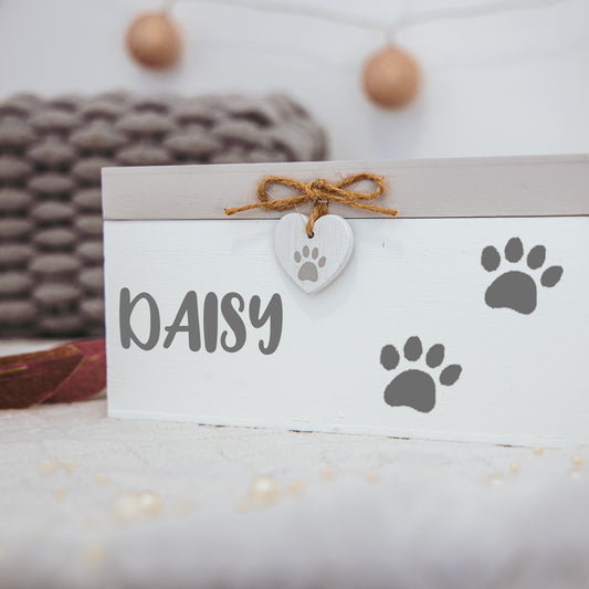 Personalised Pet Photo Memorial Wooden Keepsake Box for Cats Dogs & Pets  - Always Looking Good -