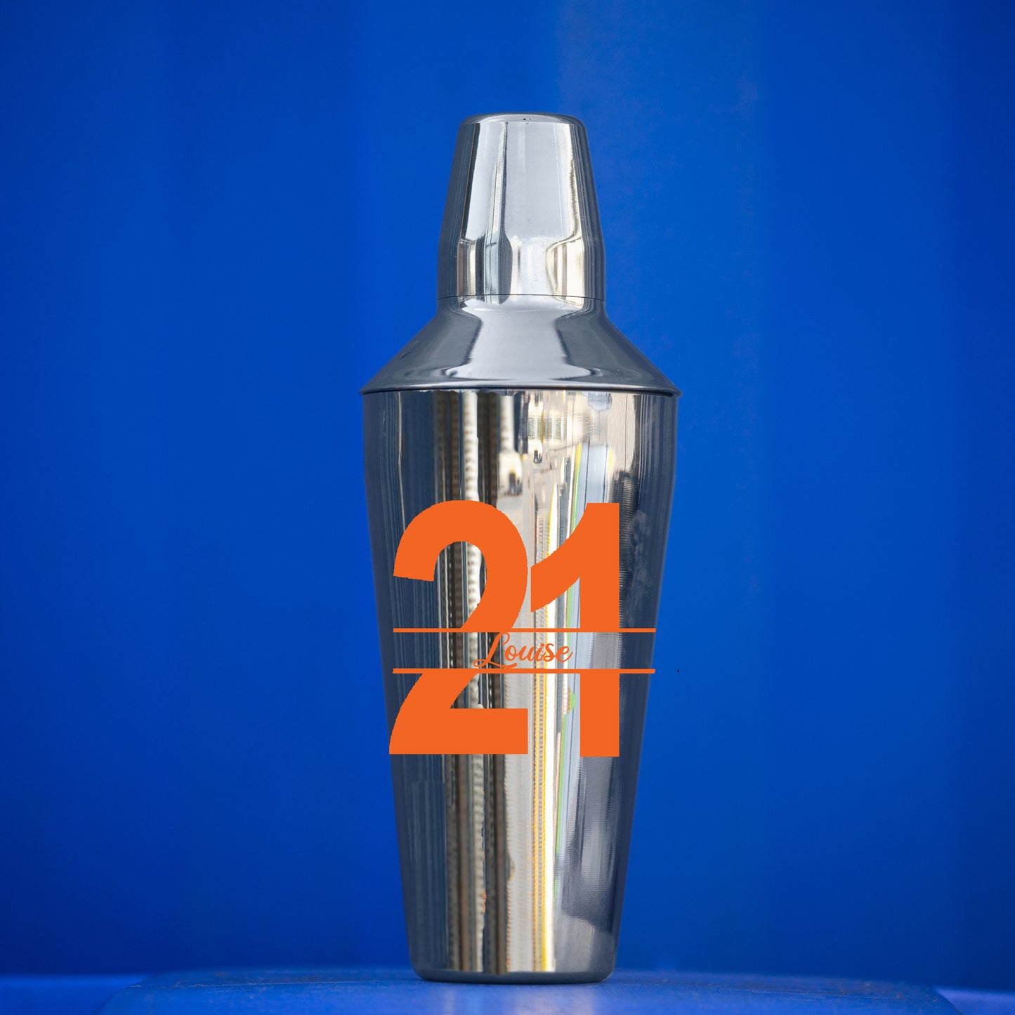 Personalised 21st Birthday Cocktail Shaker & Pina Colada Glass Gift Set - Always Looking Good -