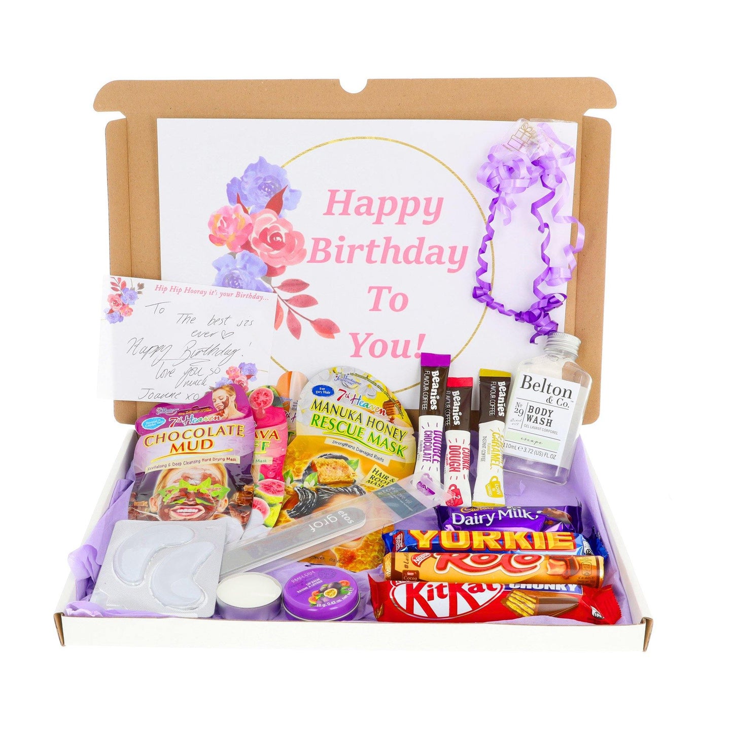 Large Pamper Treat Hamper Personalised Gift Box
- Always Looking Good -