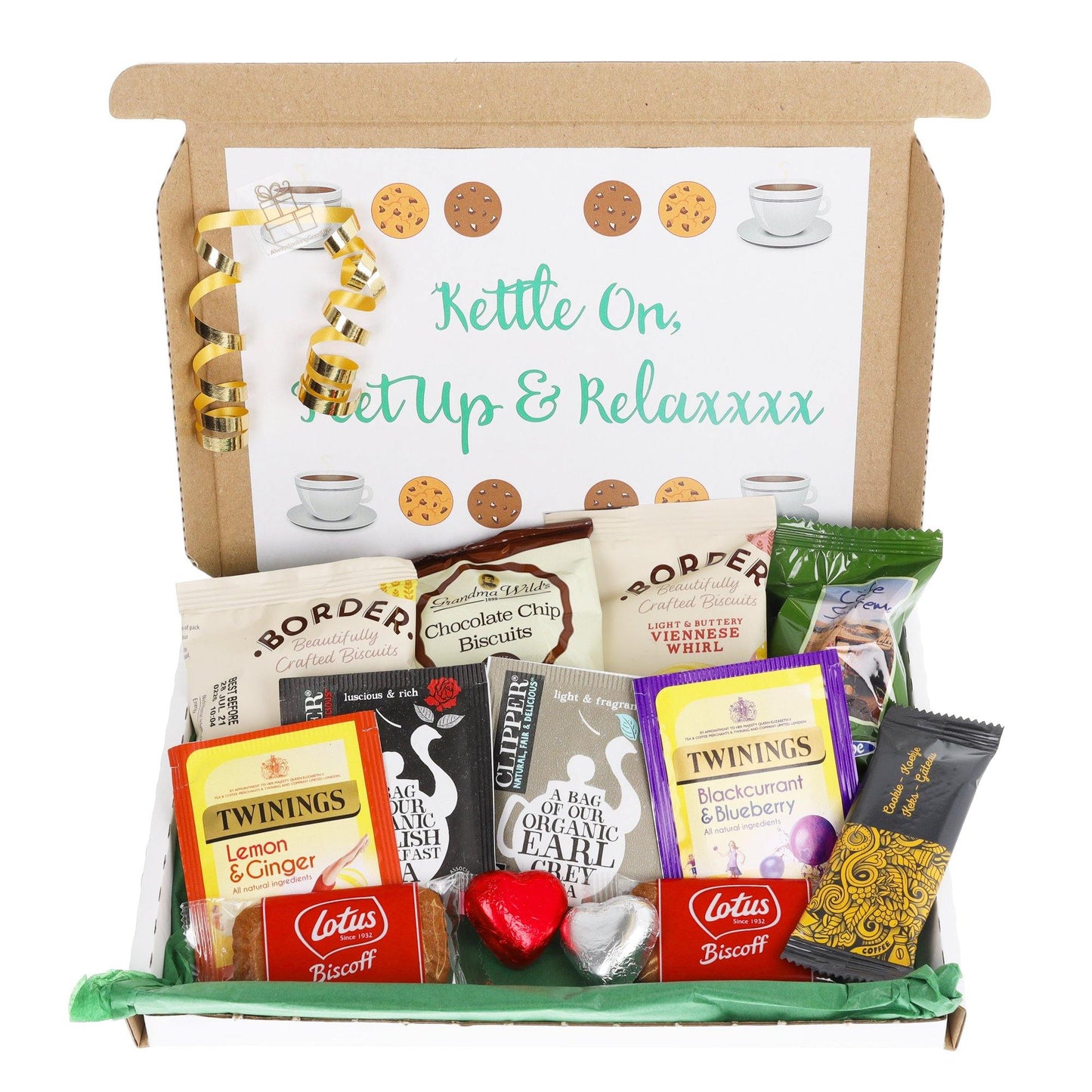 Tea and Biscuit Lover Letterbox Gift Box - Always Looking Good -
