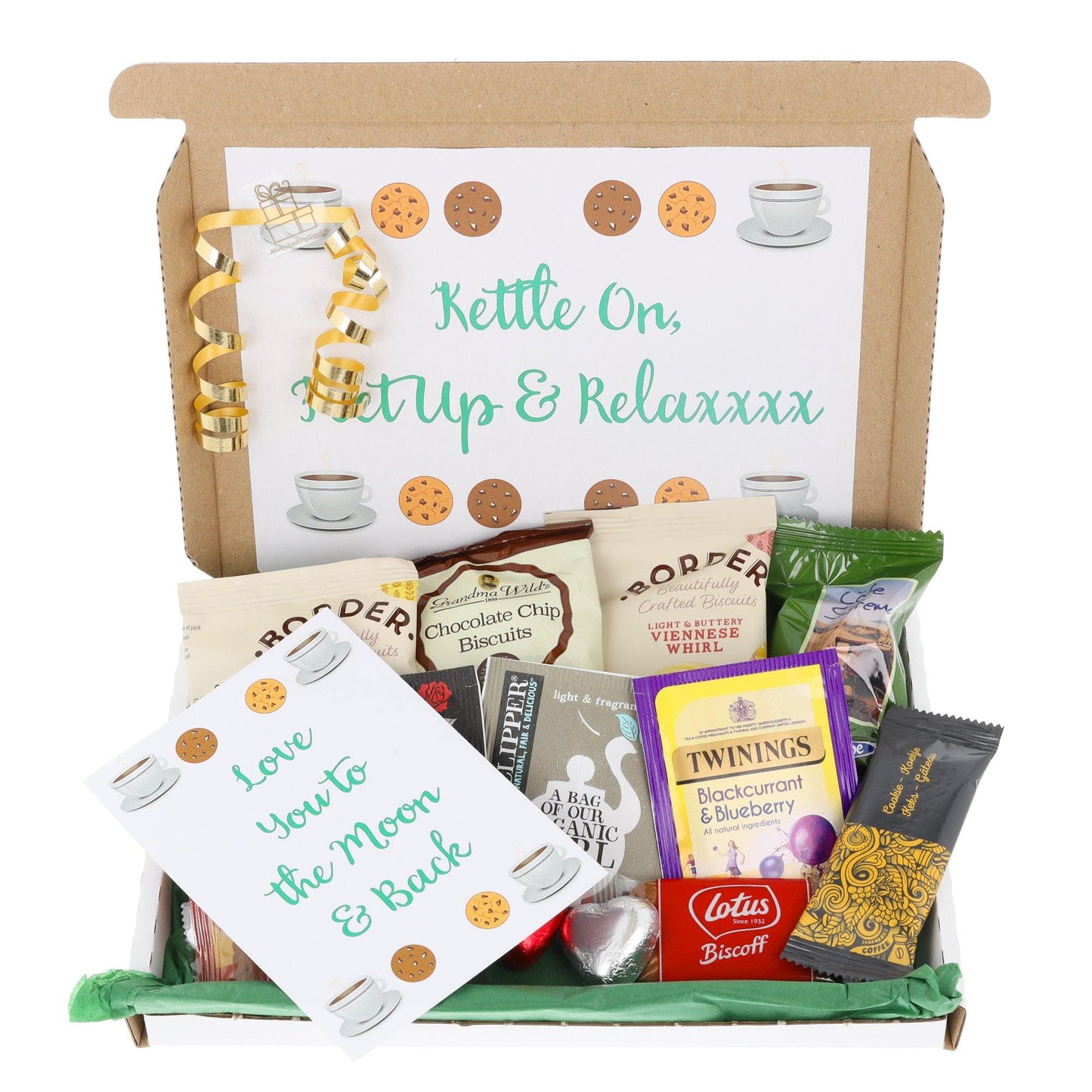 Tea and Biscuit Lover Letterbox Gift Box - Always Looking Good -