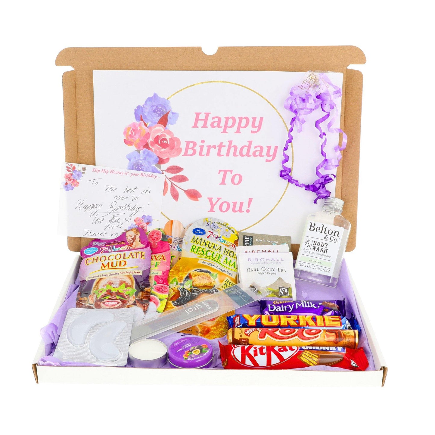 Large Pamper Treat Hamper Personalised Gift Box
- Always Looking Good -