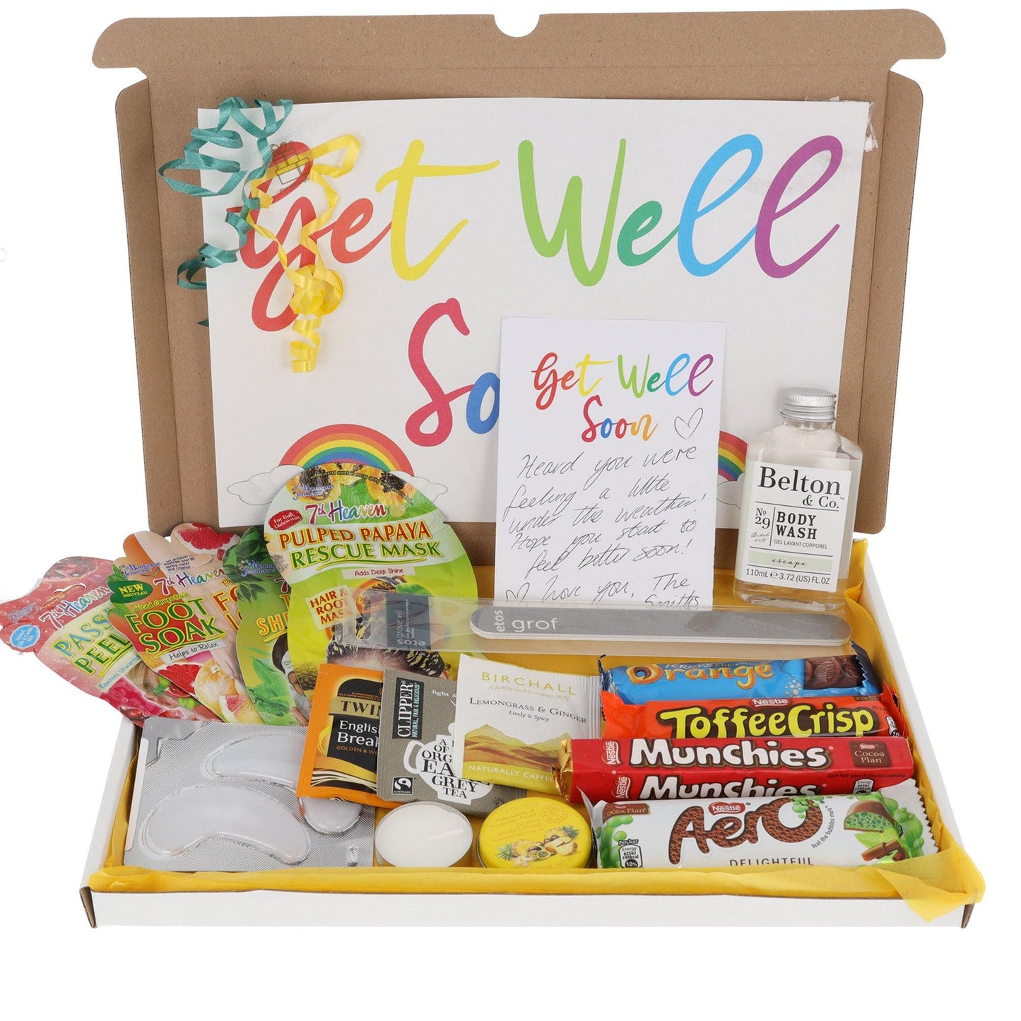 Large Pamper Treat Hamper Personalised Gift Box
- Always Looking Good -