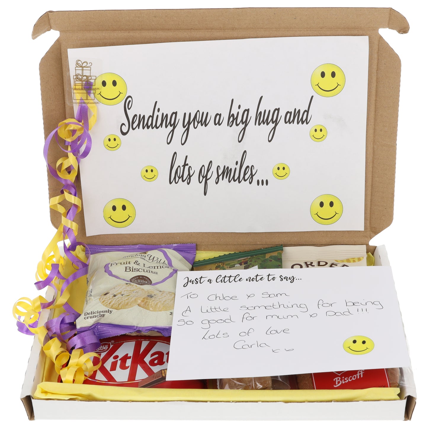 Afternoon Tea & Biscuit Hamper Letterbox Gift Box - Always Looking Good -