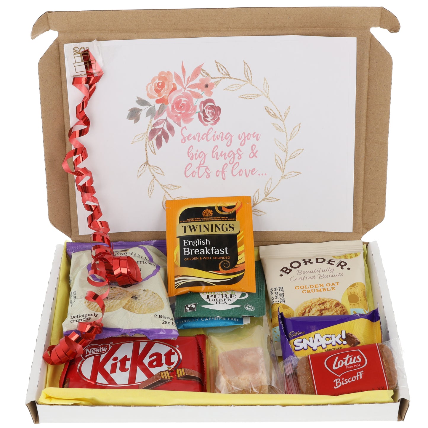 Afternoon Tea & Biscuit Hamper Letterbox Gift Box - Always Looking Good -