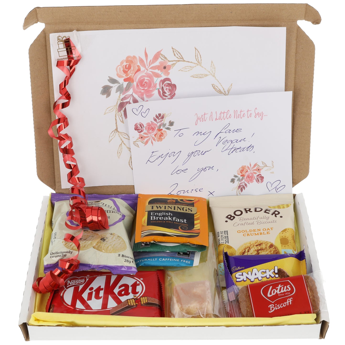 Afternoon Tea & Biscuit Hamper Letterbox Gift Box - Always Looking Good -