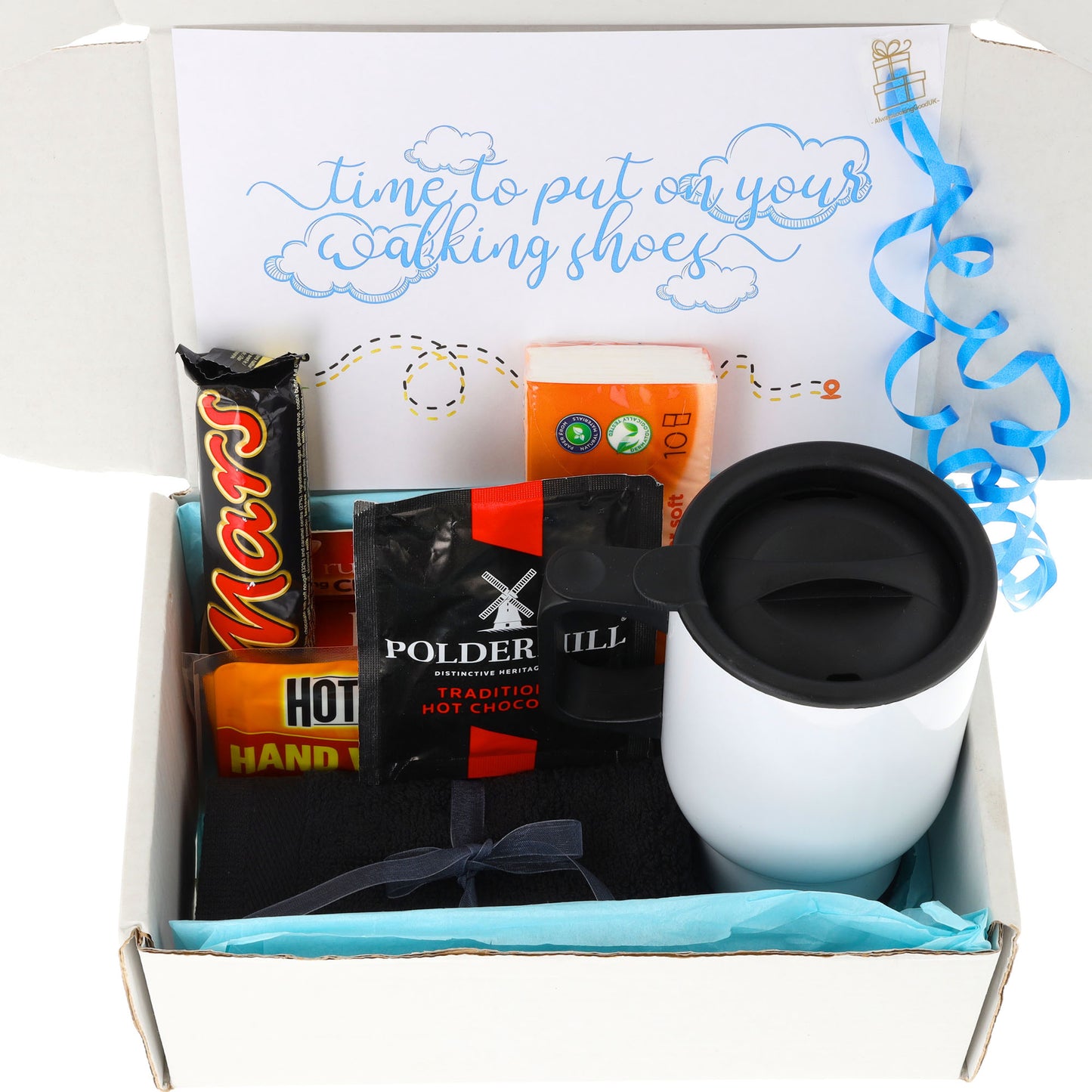 Personalised Walking Travel Mug Gift Set - Always Looking Good -