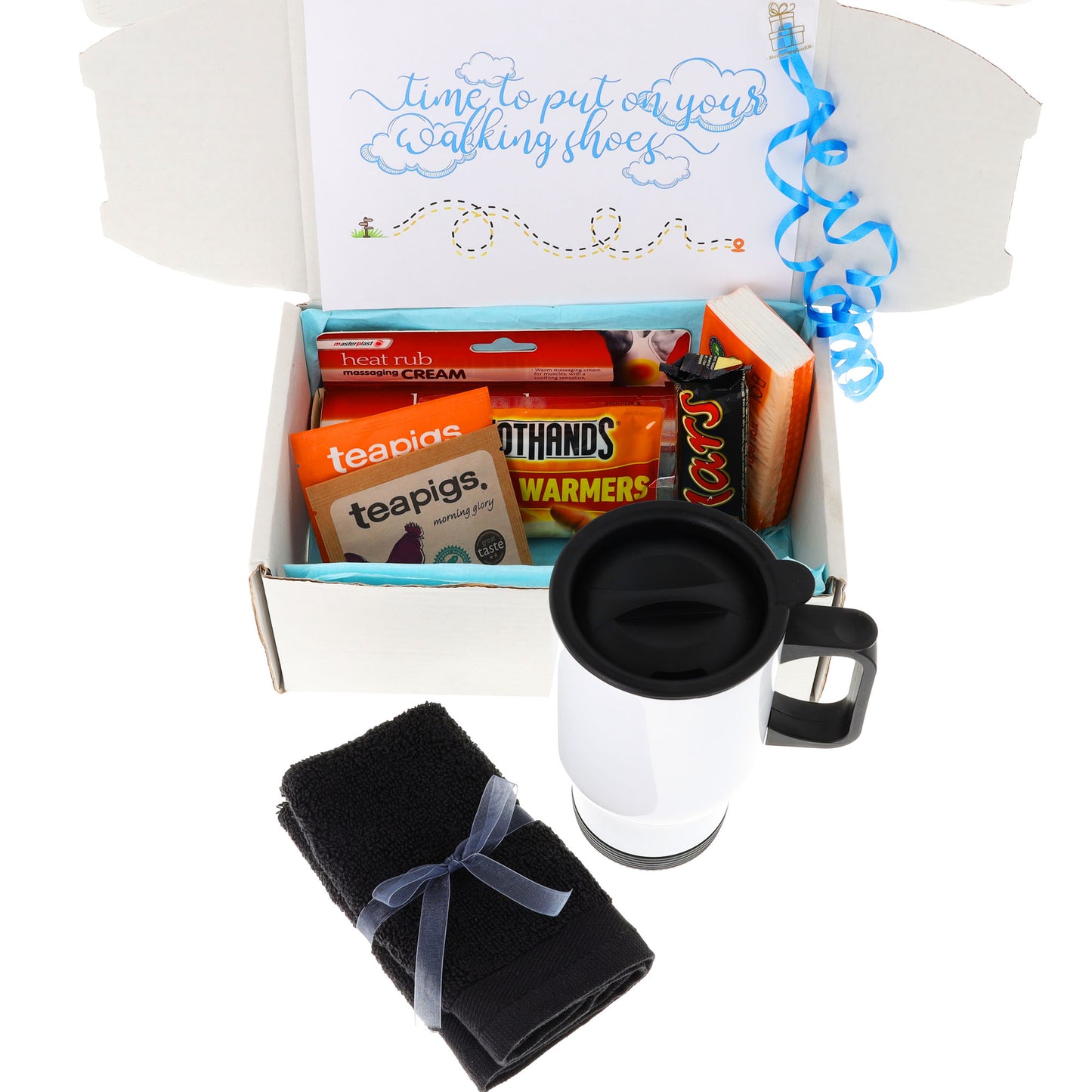 Personalised Walking Travel Mug Gift Set - Always Looking Good - Tea