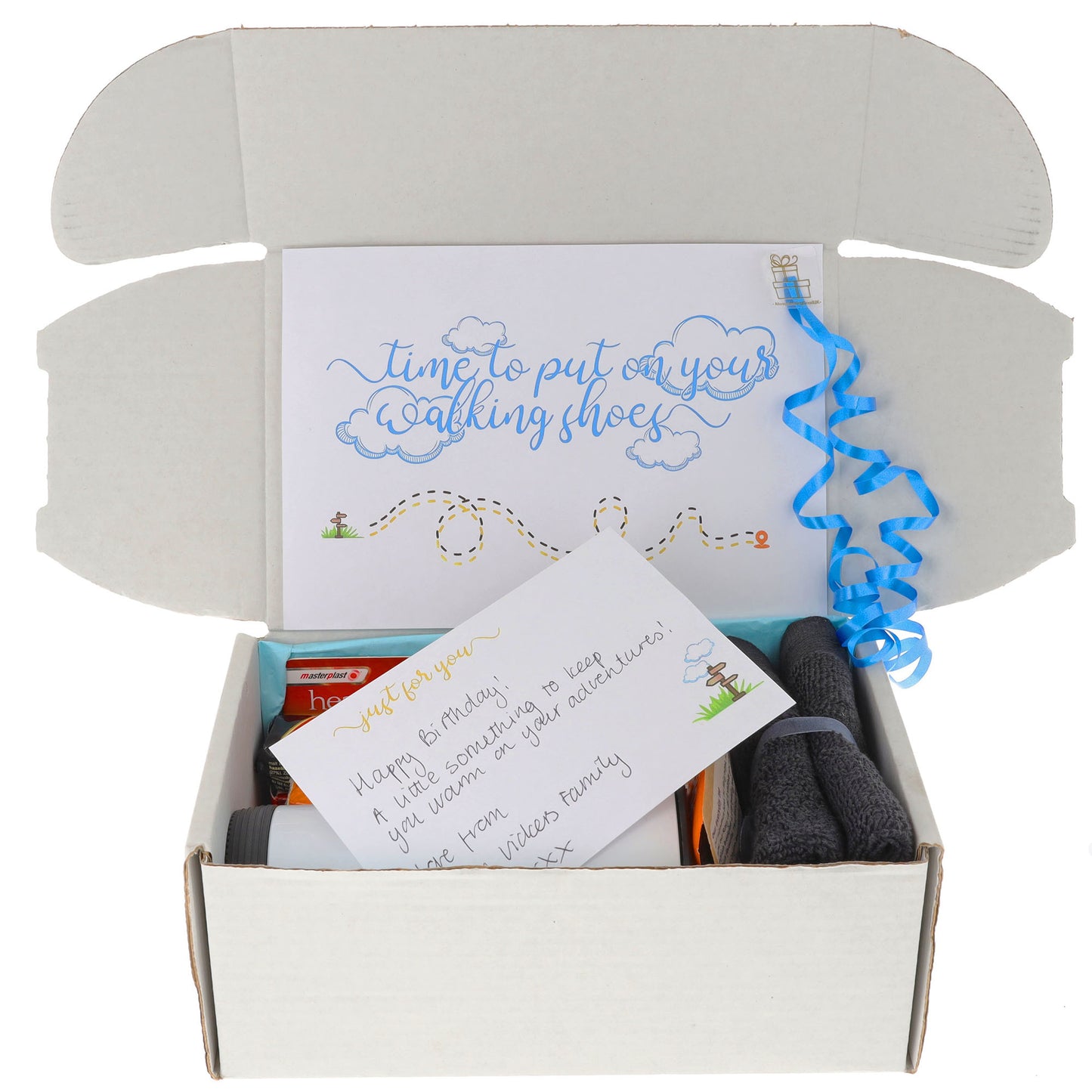 Personalised Walking Travel Mug Gift Set - Always Looking Good -