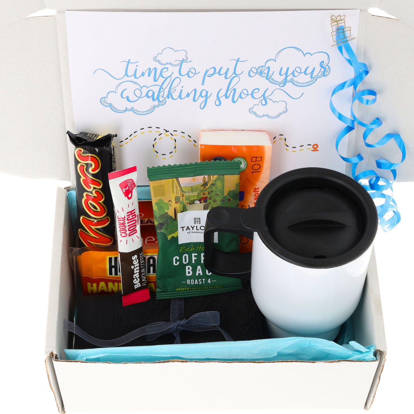 Personalised Walking Travel Mug Gift Set - Always Looking Good -