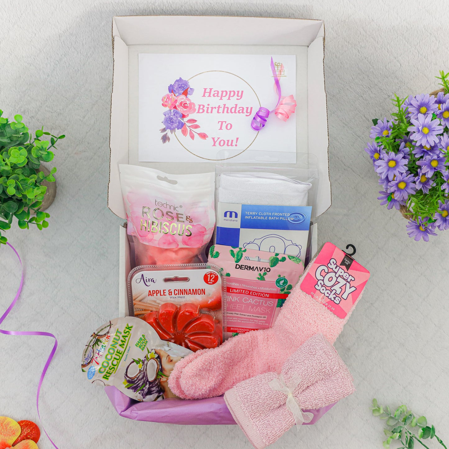 Bath Time Pamper Hamper Gifts Box For Relaxation
- Always Looking Good -