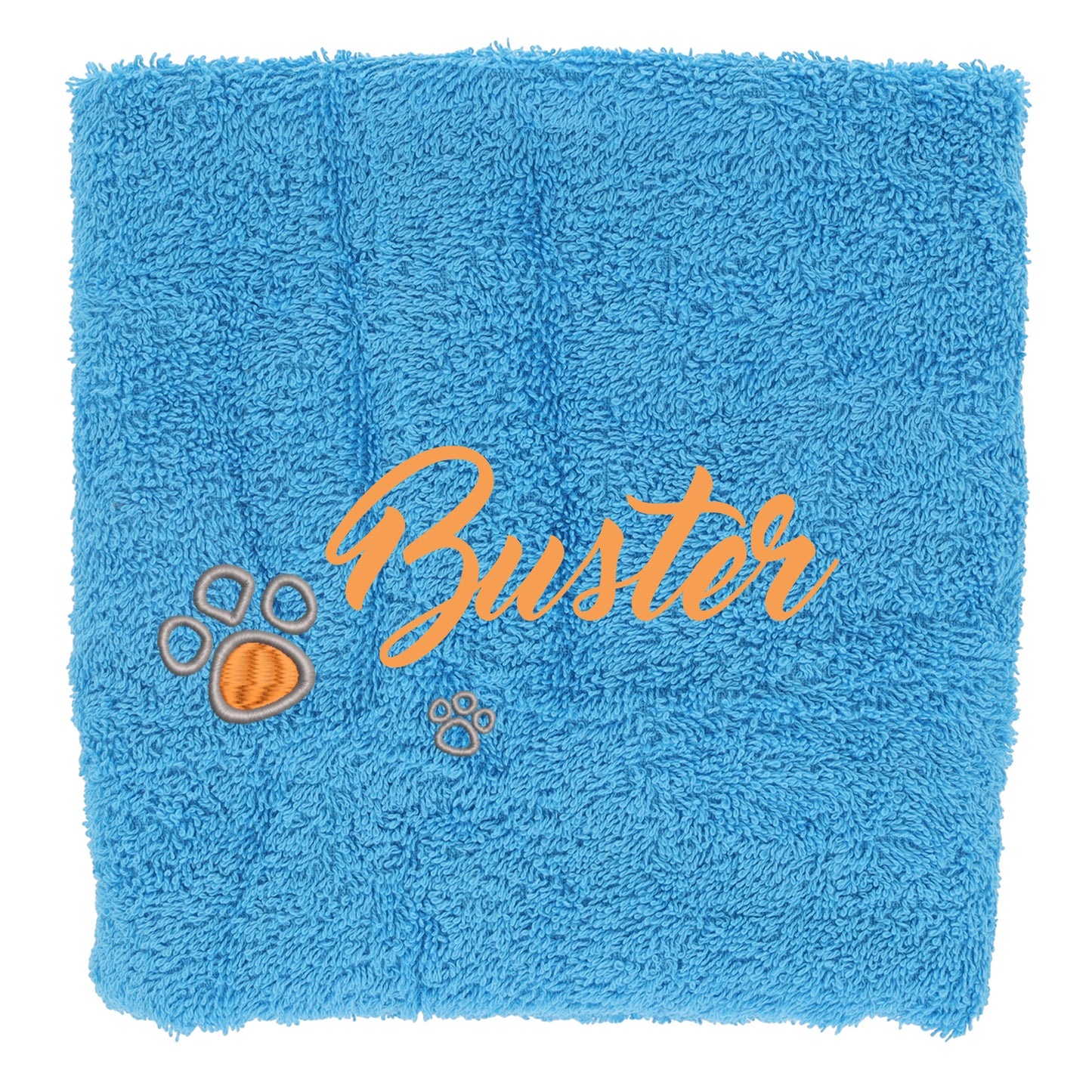 Personalised Dog Towel Pet's Name Embroidered - Always Looking Good -