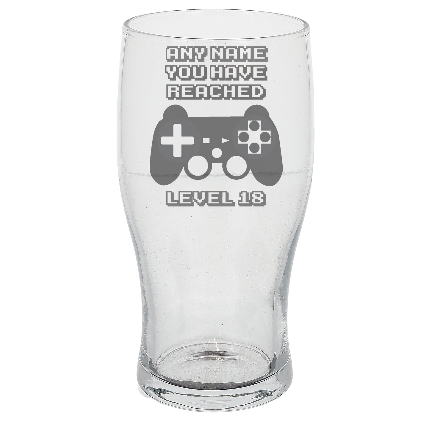 Personalised Gamer Pint Gift Set - Always Looking Good -