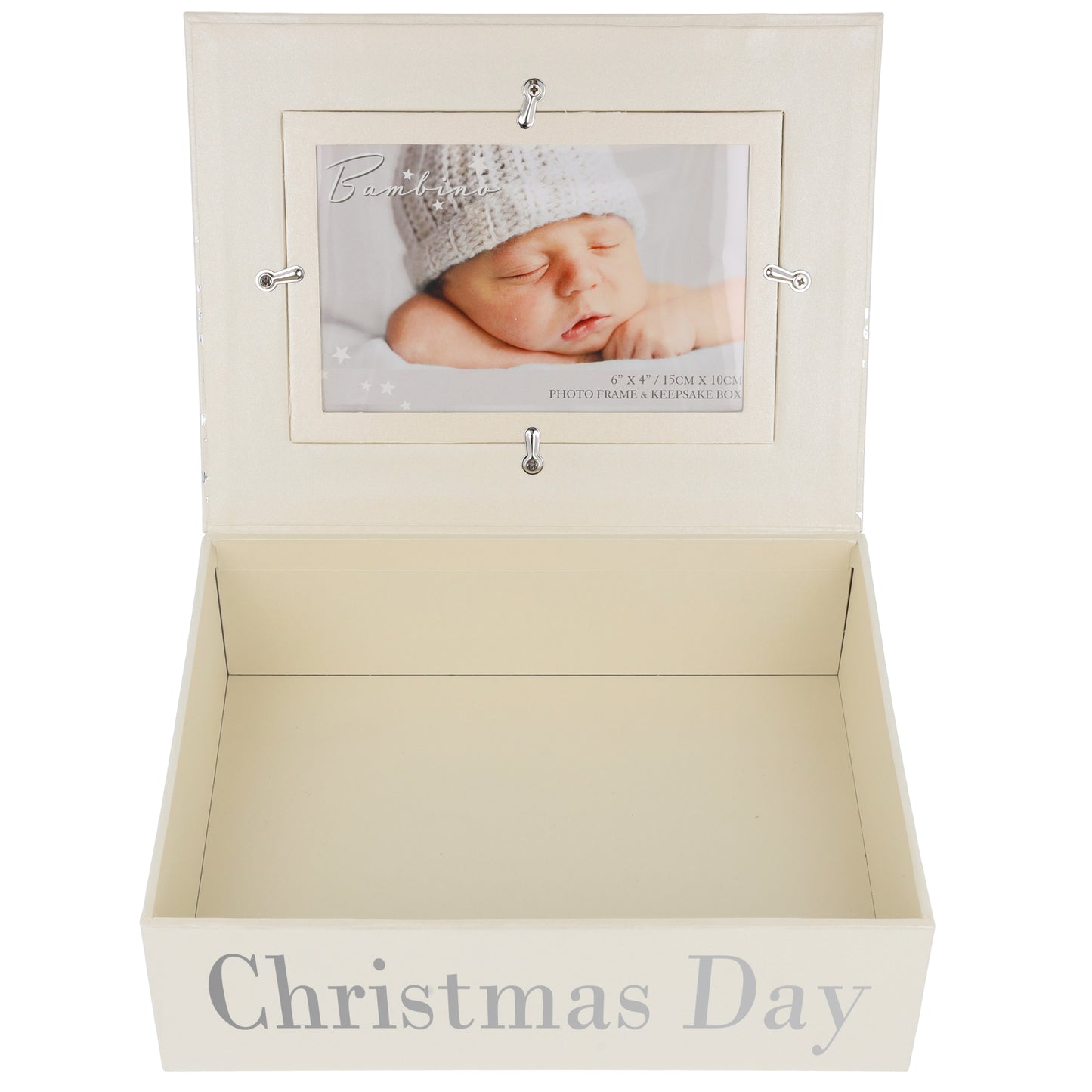 Personalised Christmas Keepsake Memory Baby Box and Photo Frame - Always Looking Good -