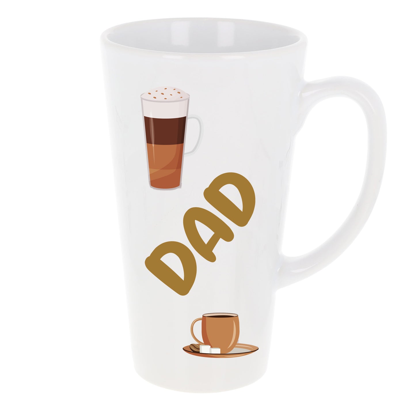 Personalised Filled Love You A Latte Tall Coffee Latte Mug - Always Looking Good -