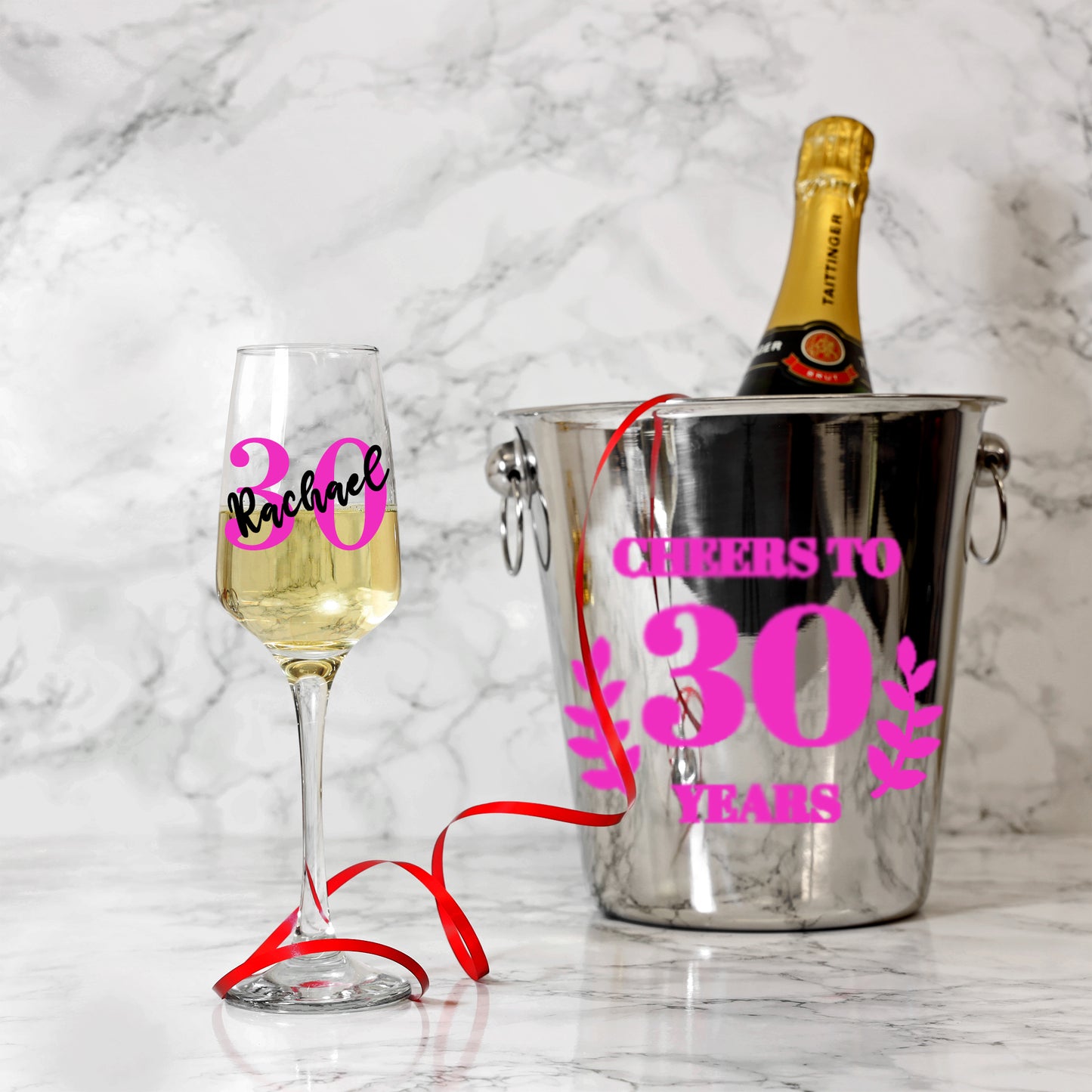 Personalised 30th Birthday Ice Bucket Gift with Name - Always Looking Good -