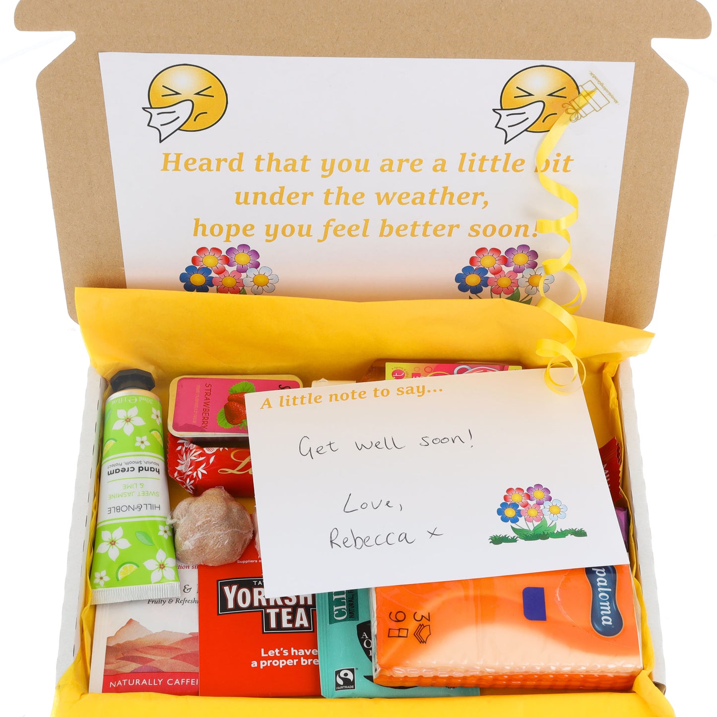 Get Well Soon Care Package Hug in a Box Letterbox Gift Set - Always Looking Good -