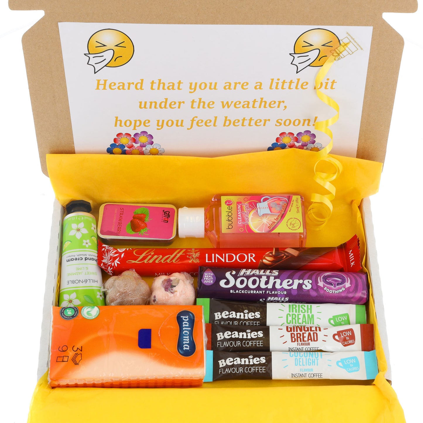 Get Well Soon Care Package Hug in a Box Letterbox Gift Set - Always Looking Good -