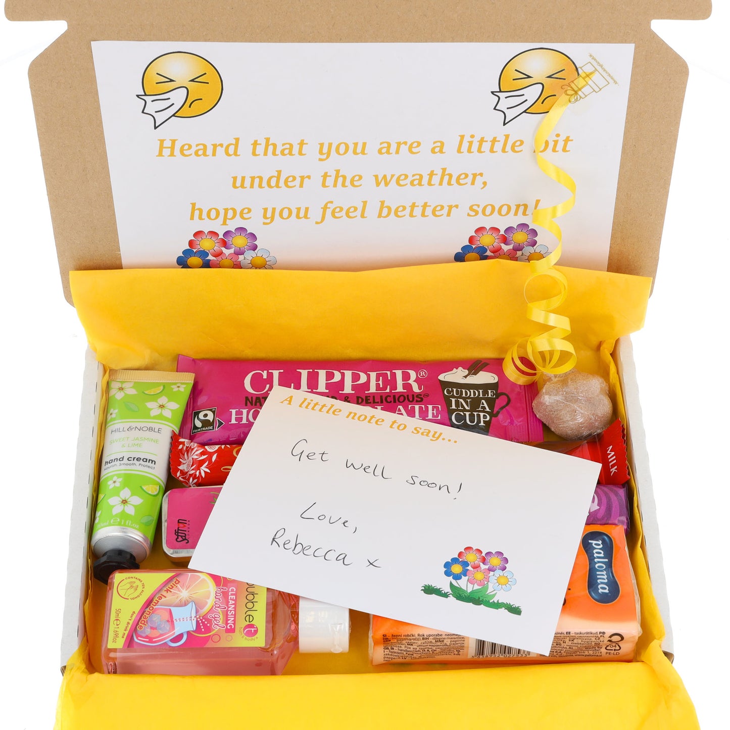 Get Well Soon Care Package Hug in a Box Letterbox Gift Set - Always Looking Good -