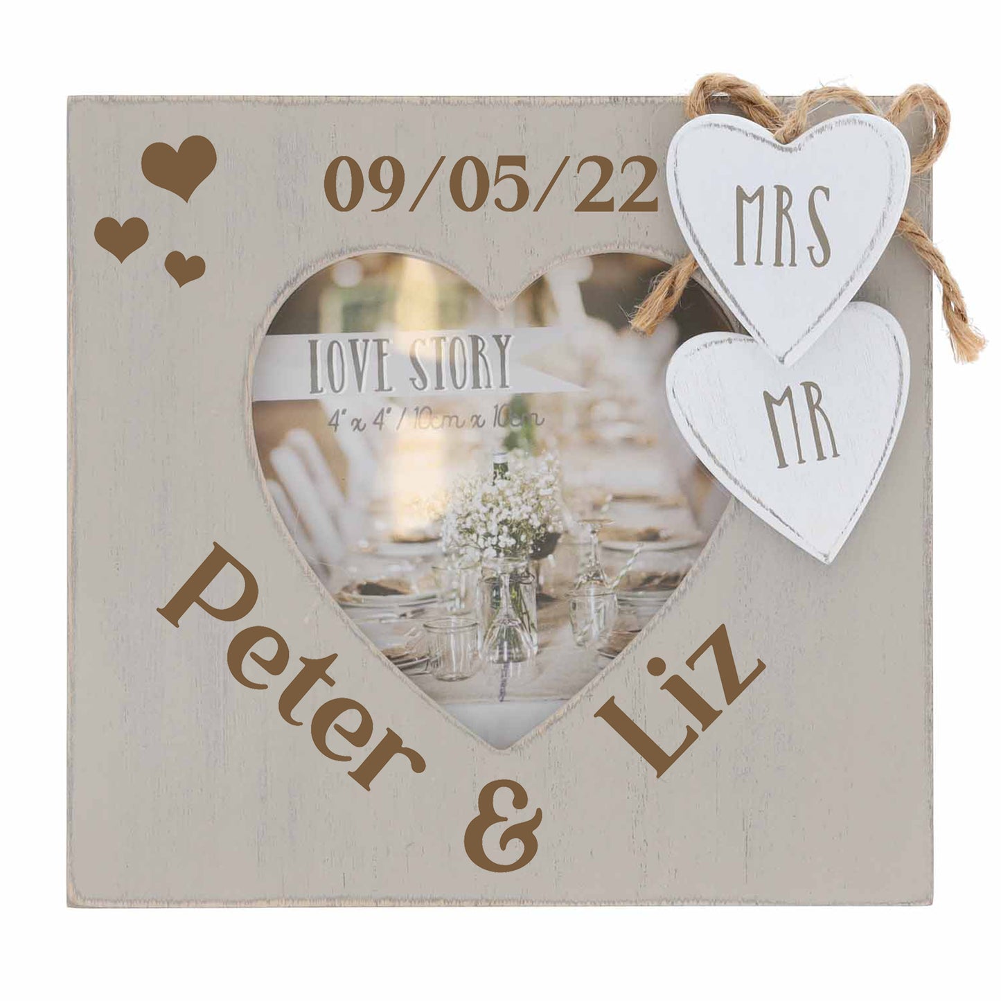Personalised Engraved Wedding Day Photo Frame Gift - Always Looking Good -