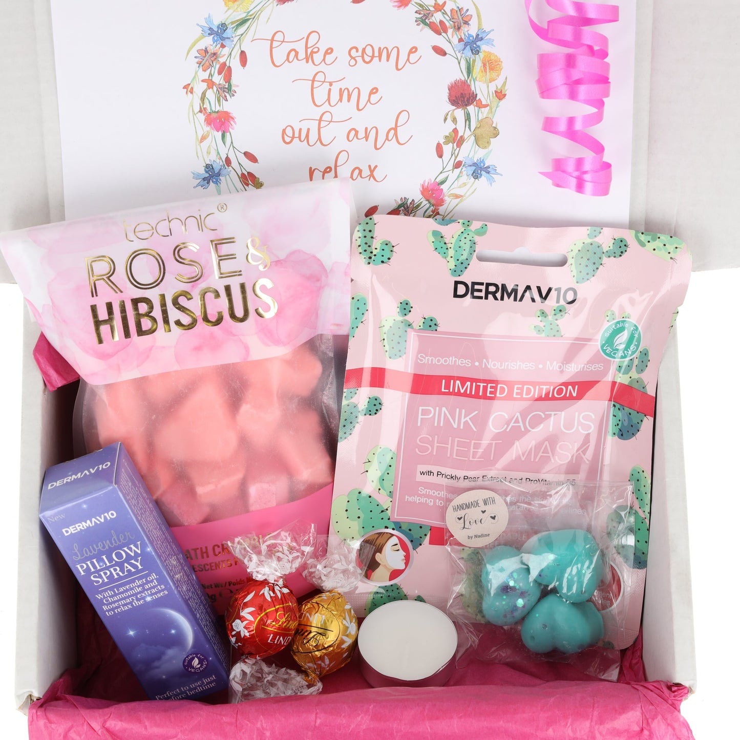 Medium Bath Crumble And Spa Gift Box With Hand Written Gift Card
- Always Looking Good -