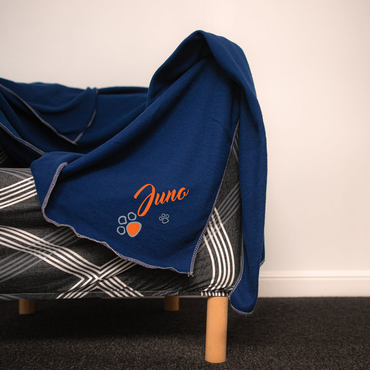 Personalised Dog Blanket Embroidered With Name - Always Looking Good -
