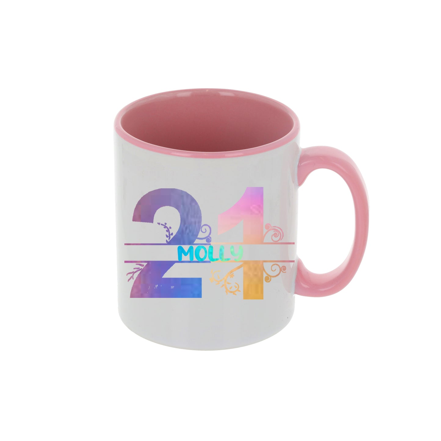 Personalised Filled 21st Birthday Mug - Always Looking Good -