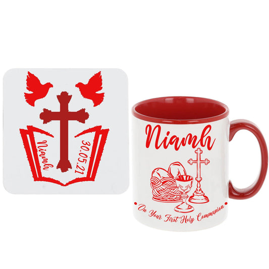 Personalised First Holy Communion Gift Mug & Coaster Set
Mug & Coaster Set - Always Looking Good -