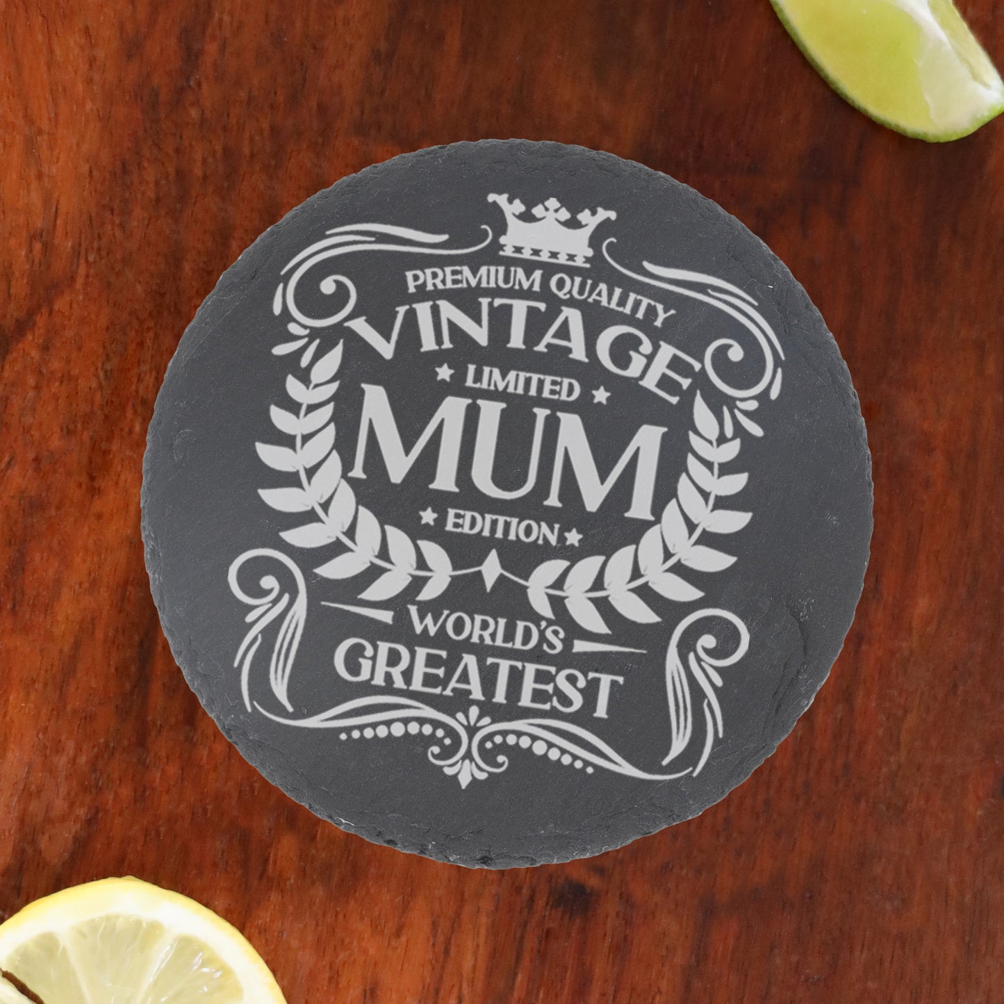 Vintage World's Greatest Mum Engraved Gin Glass Gift - Always Looking Good -
