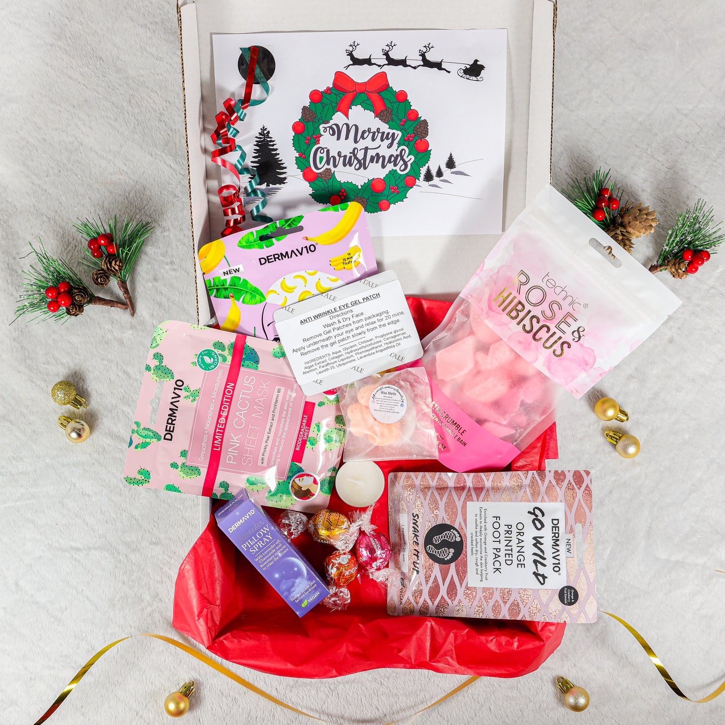 Pamper Hamper For Her Large Set of Bath Crumble & Pamper Gift
- Always Looking Good -
