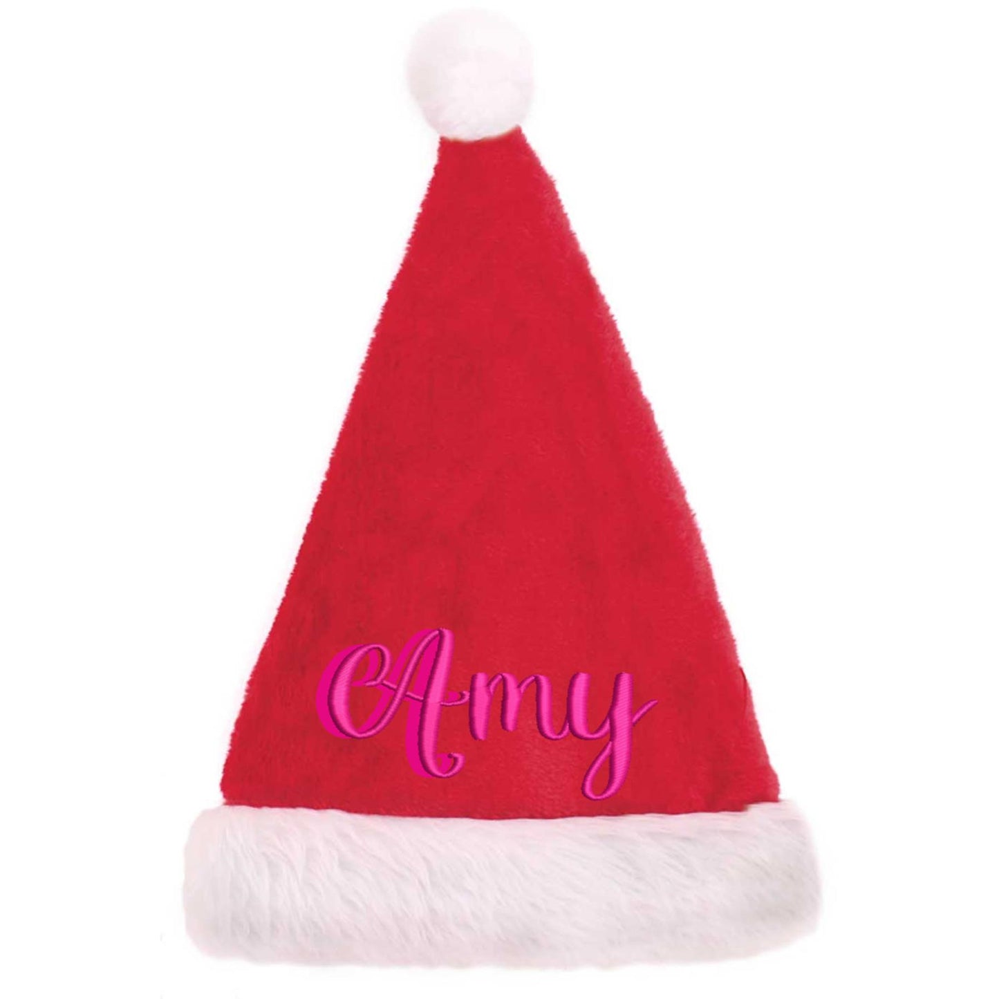 Personalised Embroidered Plush Santa Hat - Always Looking Good -
