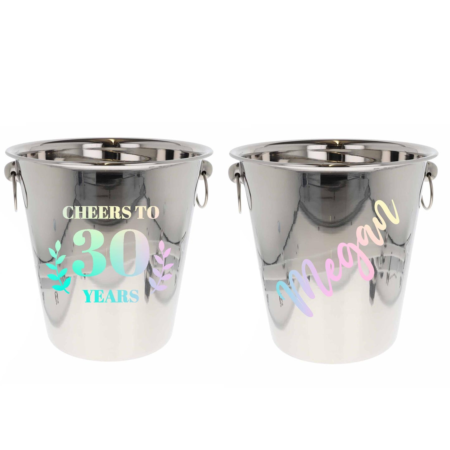 Personalised 30th Birthday Ice Bucket Gift with Name - Always Looking Good -