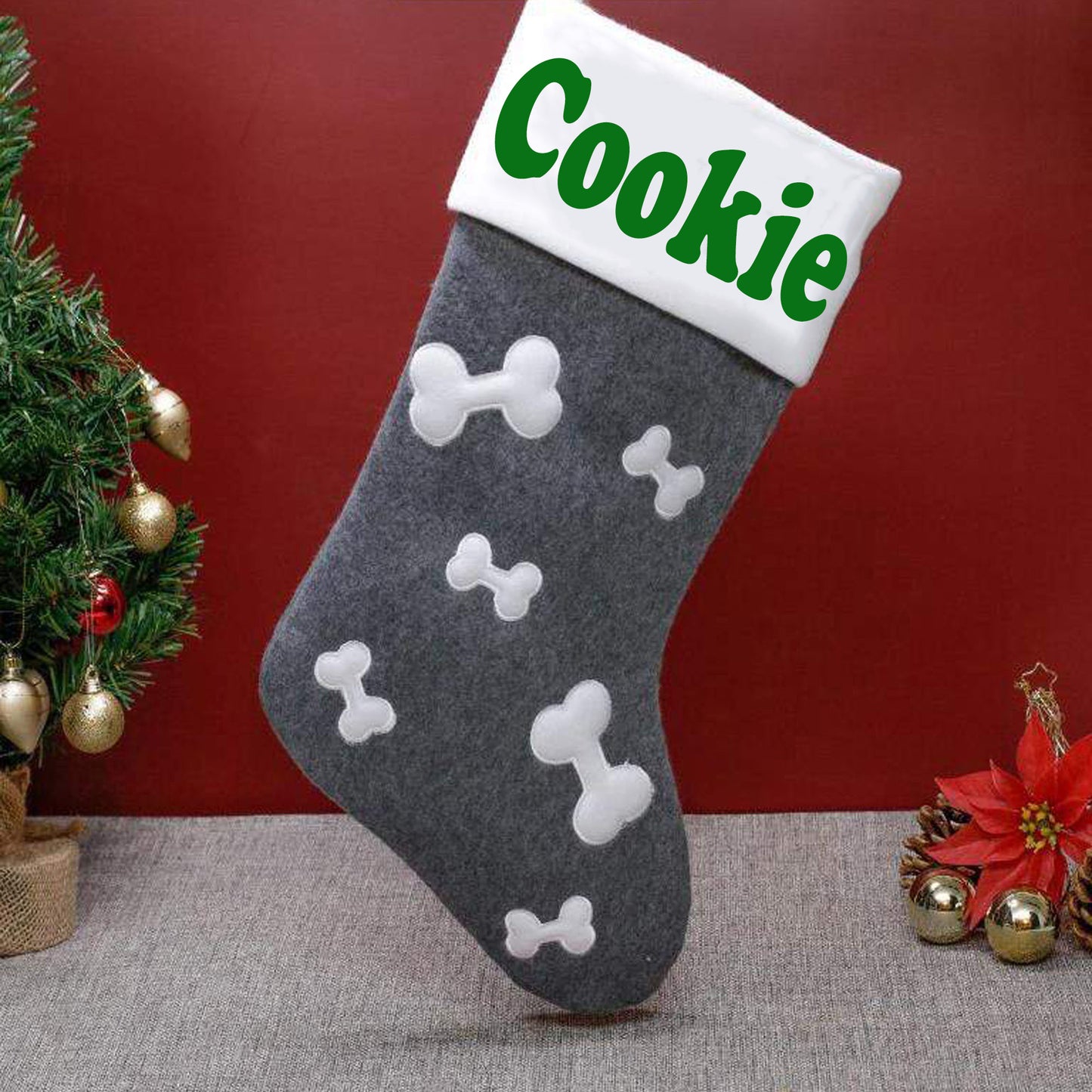 Personalised Pets Christmas Santa Sack & Stocking for Dogs - Always Looking Good -