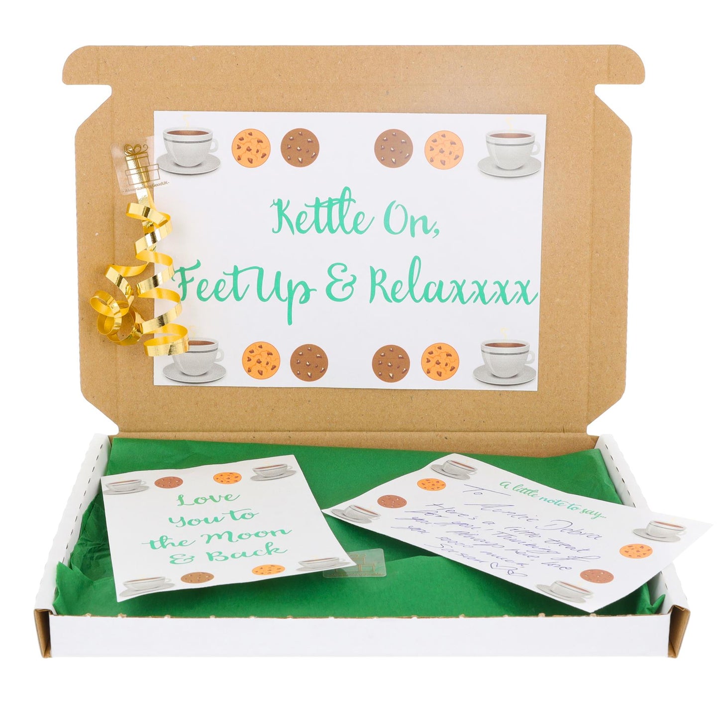 Tea and Biscuit Lover Letterbox Gift Box - Always Looking Good -