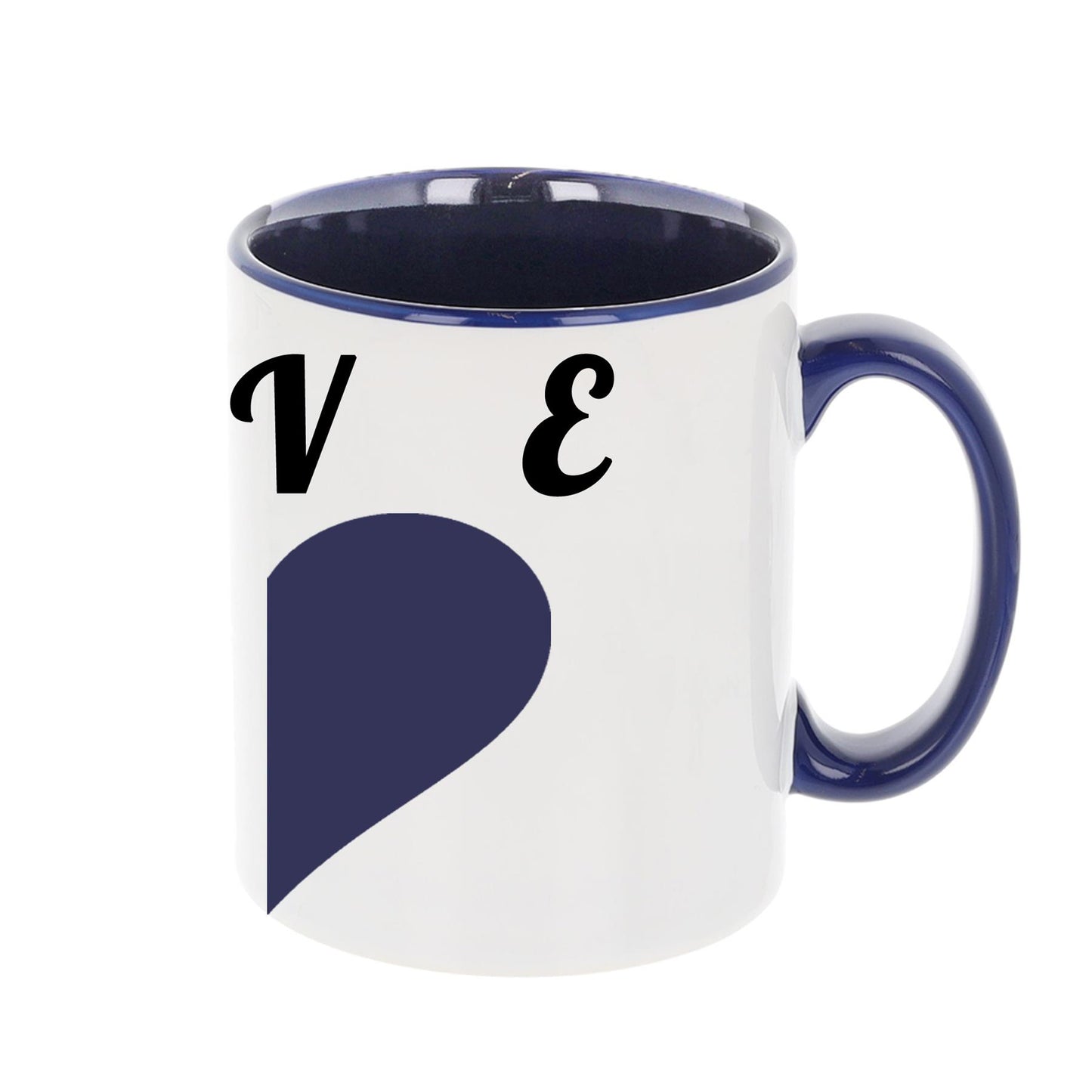 Personalised Couples Matching Heart Filled Mug Set - Always Looking Good -