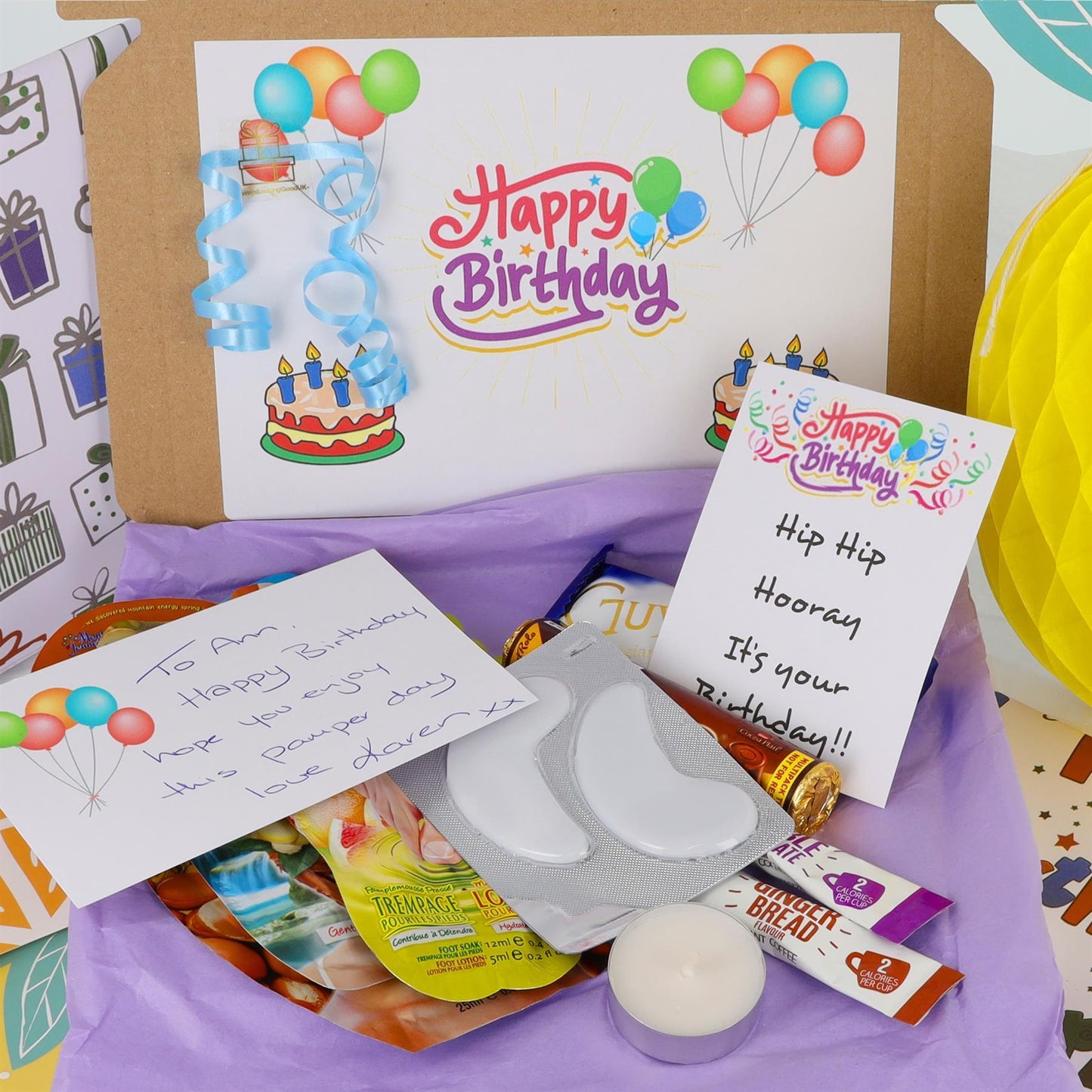 Wellness Hampers Self Care Treat Box Letterbox Gift
- Always Looking Good -