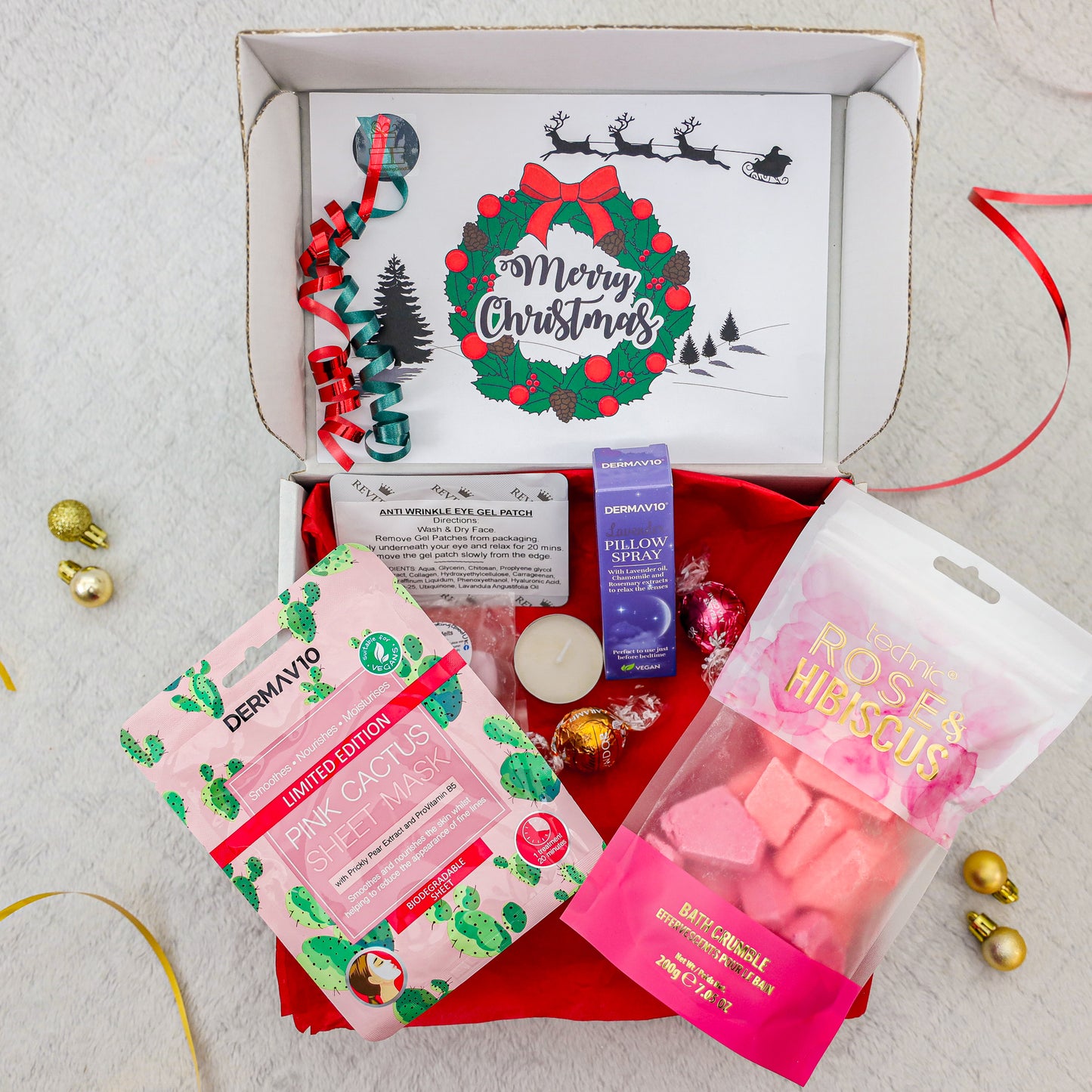 Medium Bath Crumble And Spa Gift Box With Hand Written Gift Card
- Always Looking Good -